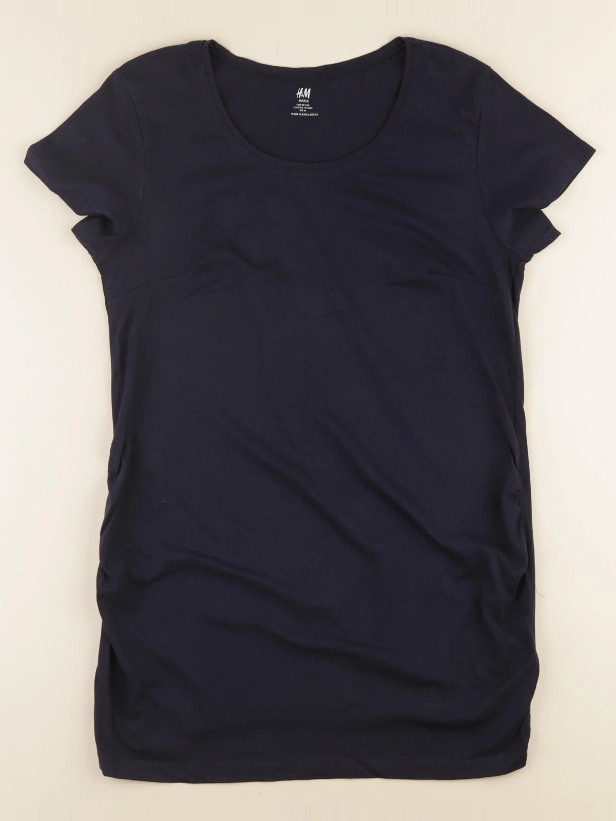 H&M - tee-shirt grossesse bleu - 40 à 42