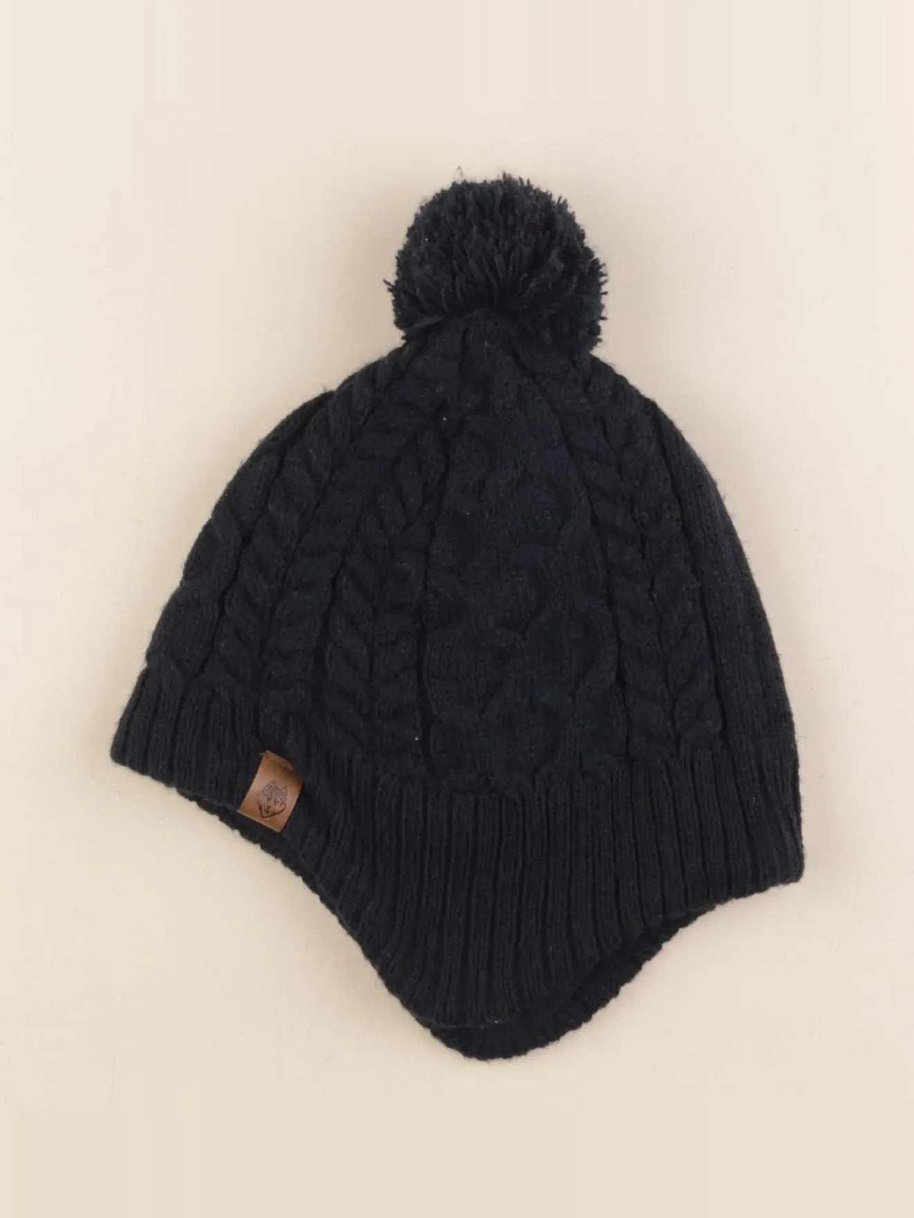 H&M - bonnet bleu - 8/14 ans