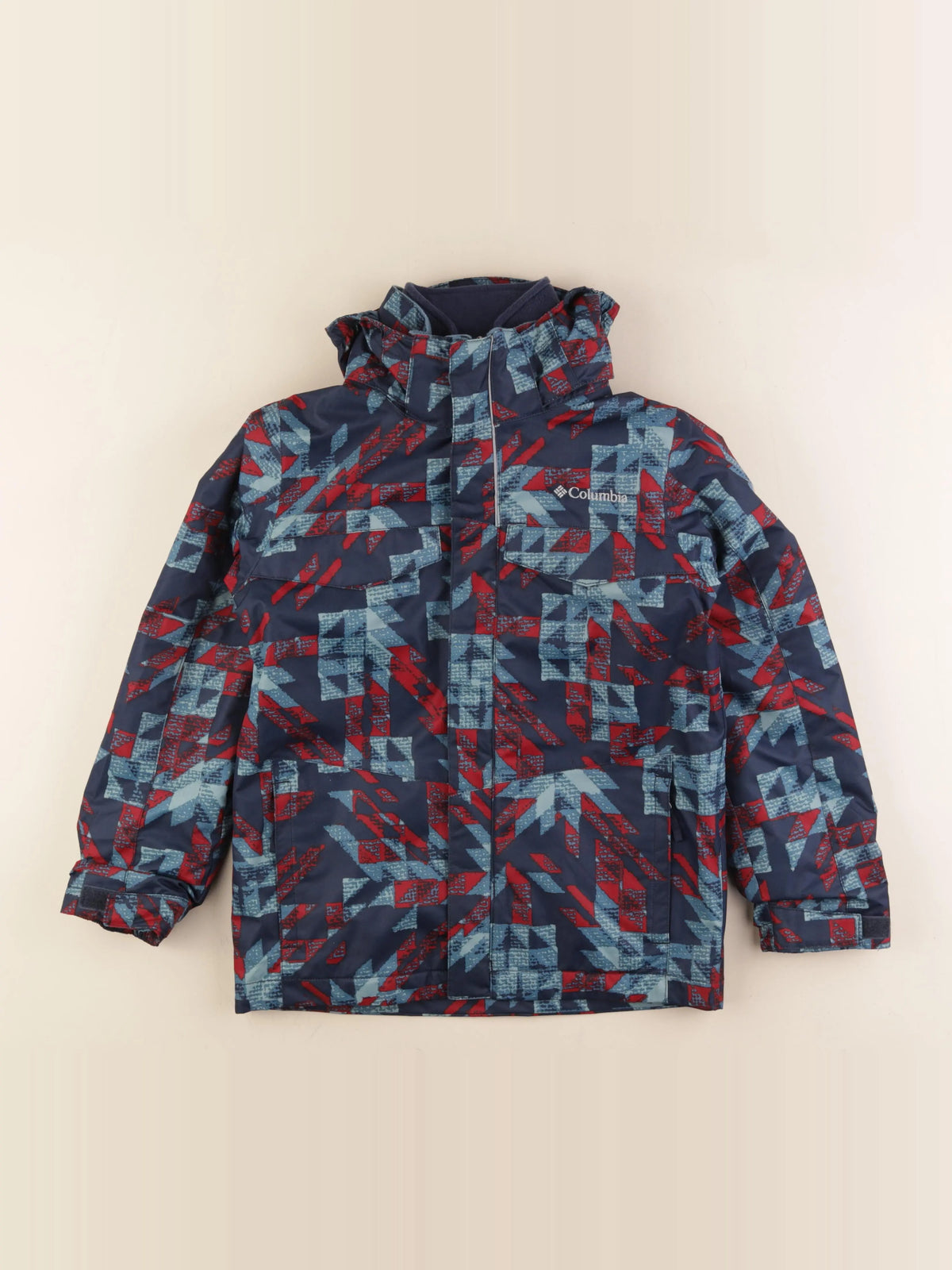 Columbia - manteau de ski bleu - 8 ans