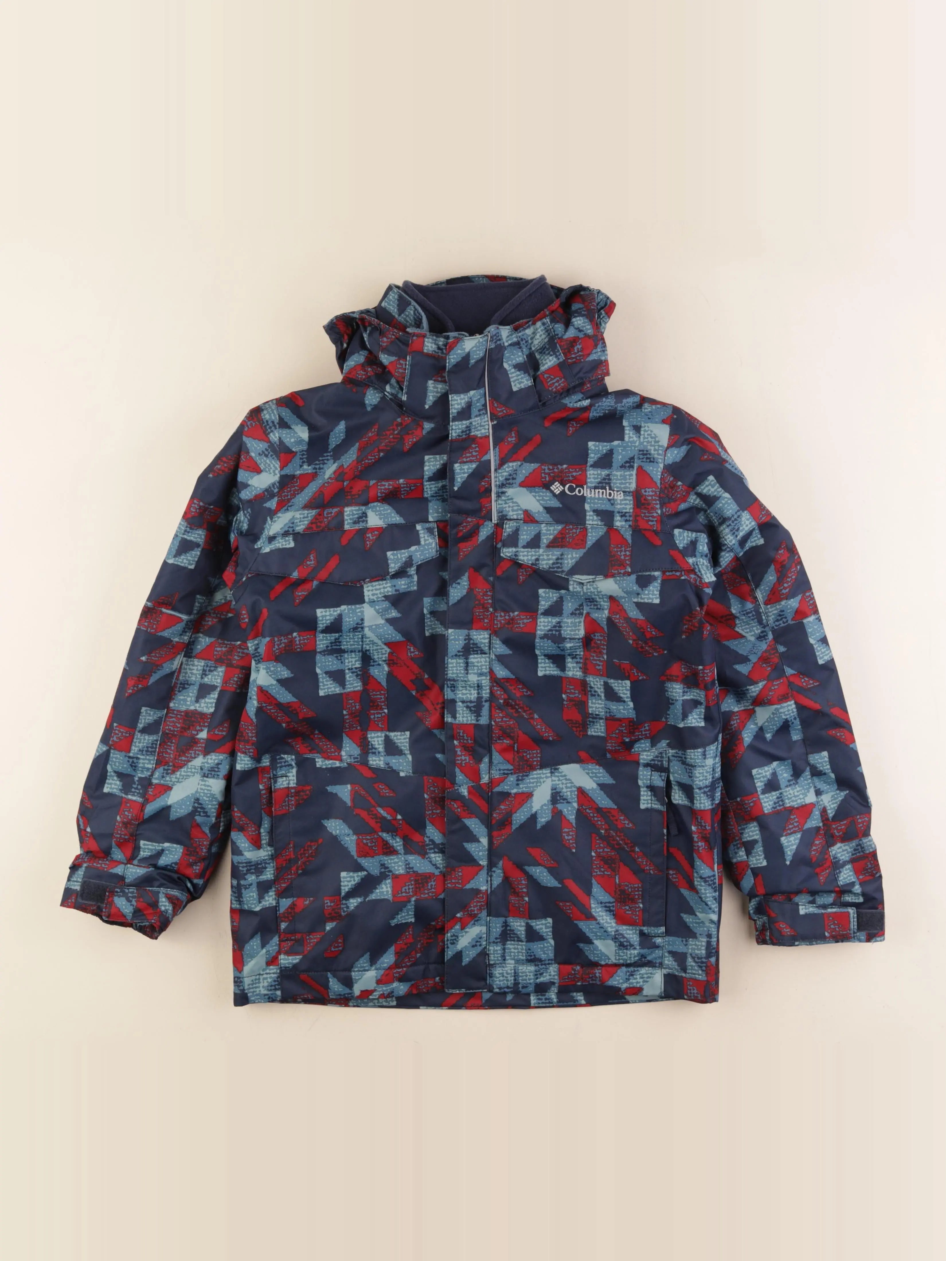 Columbia - manteau de ski bleu - 8 ans