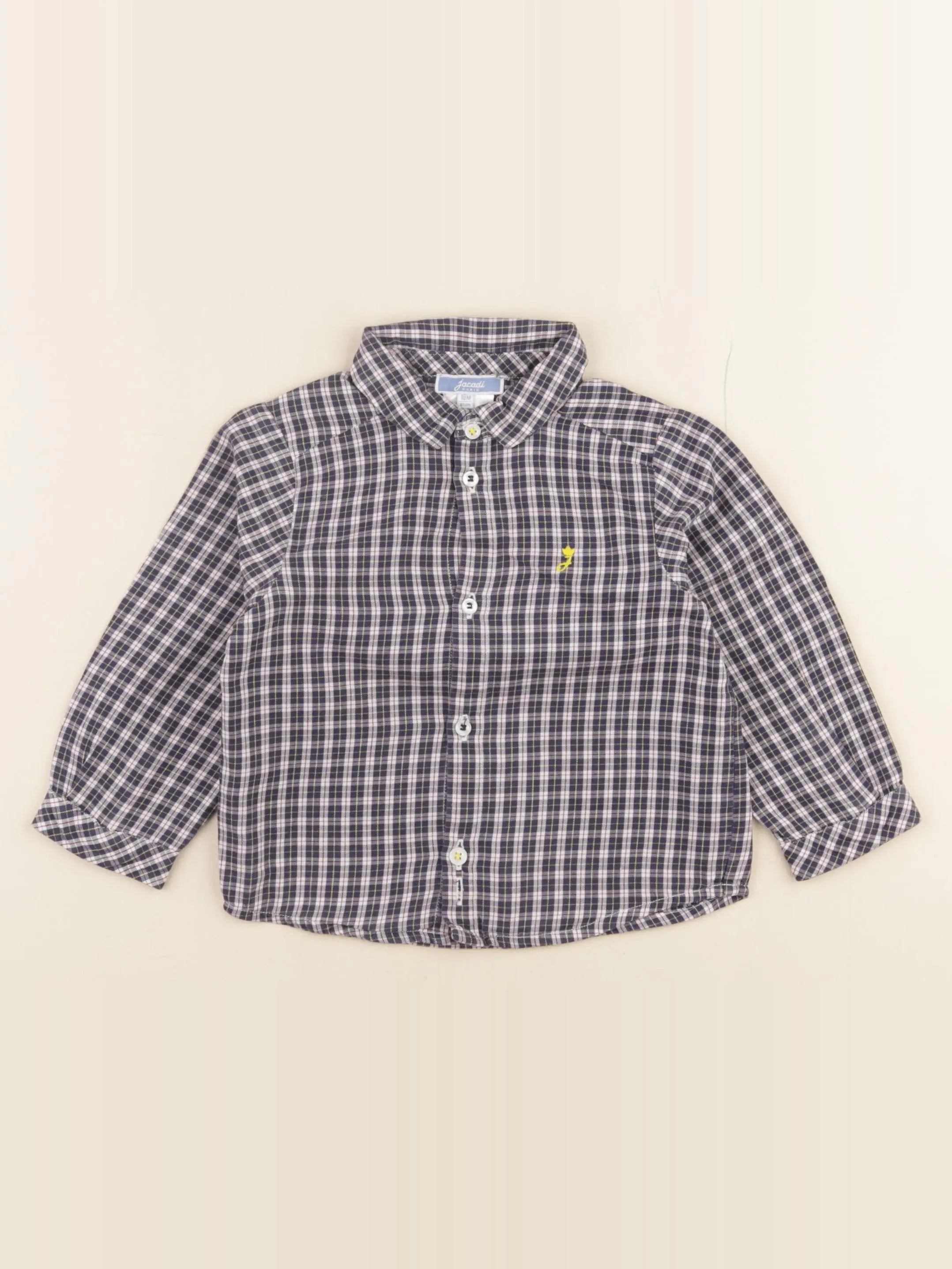 Jacadi - chemise bleu - 18 mois