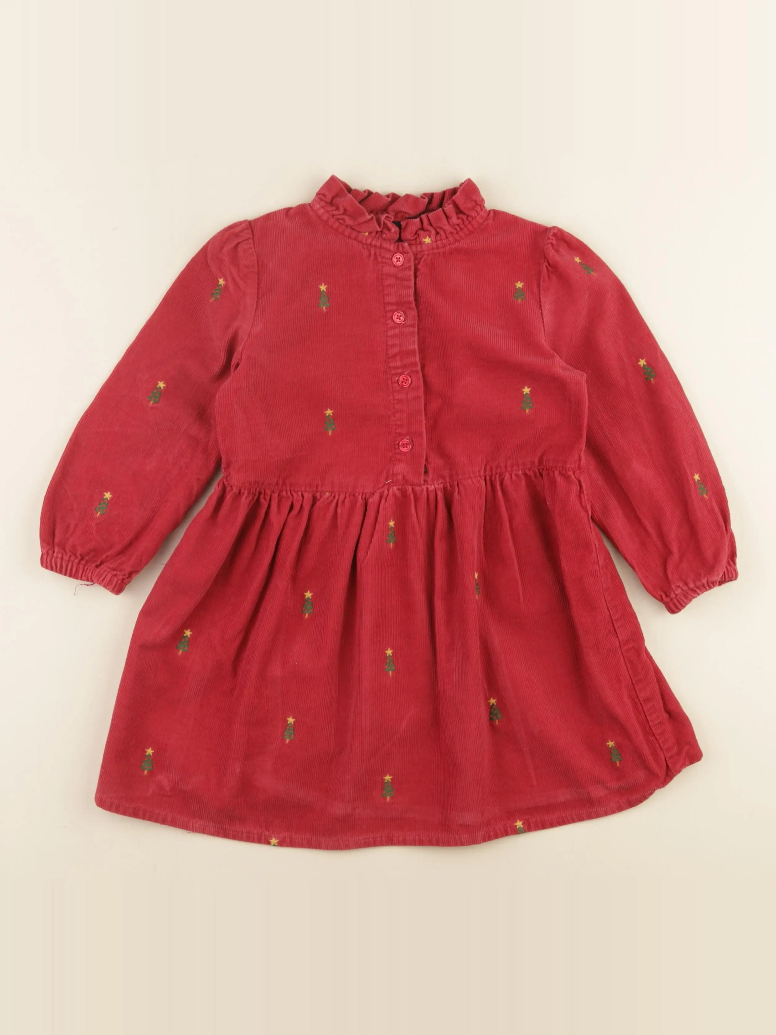 Boutchou - robe rouge - 4 ans