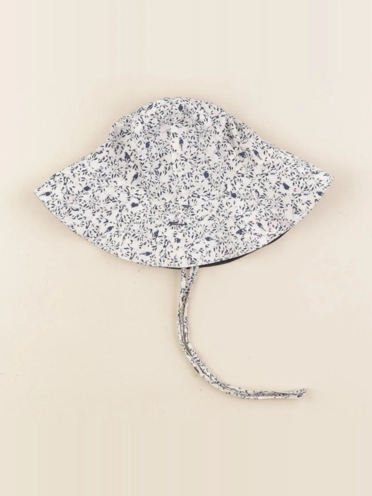 Petit Bateau - chapeau bleu - 2/4 ans