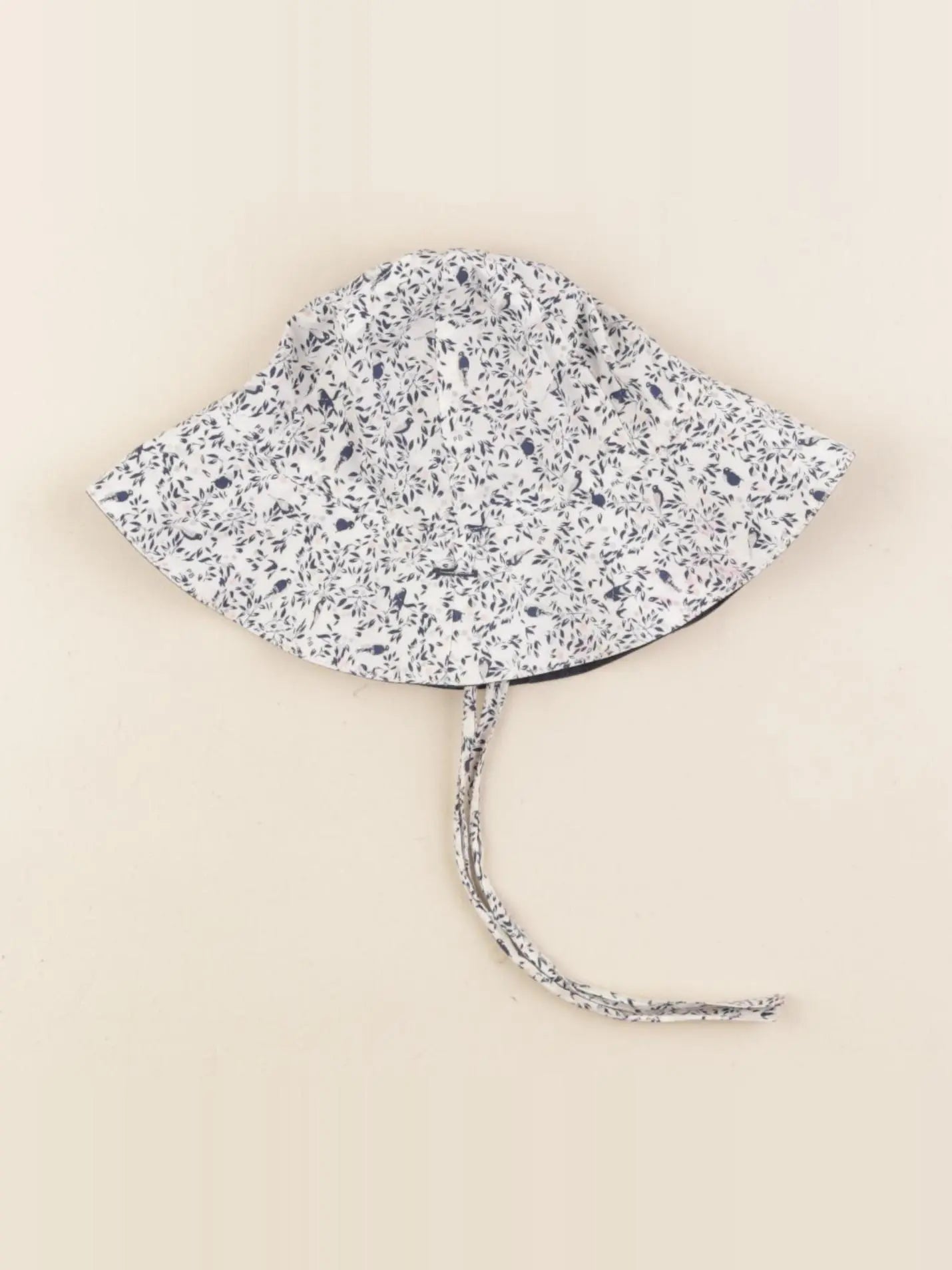 Petit Bateau - chapeau bleu - 2/4 ans