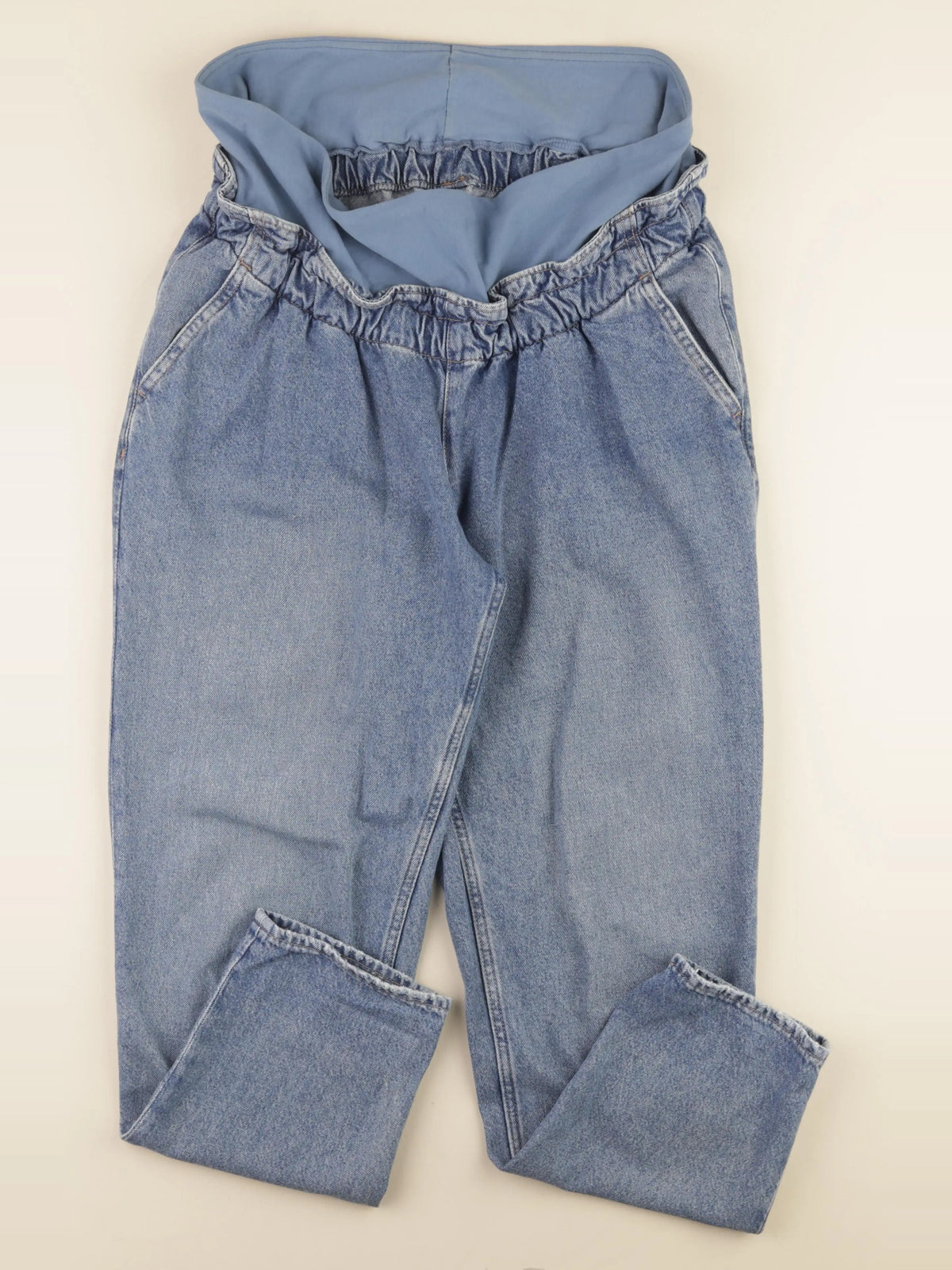 H&M - jean grossesse bleu - 44 à 46