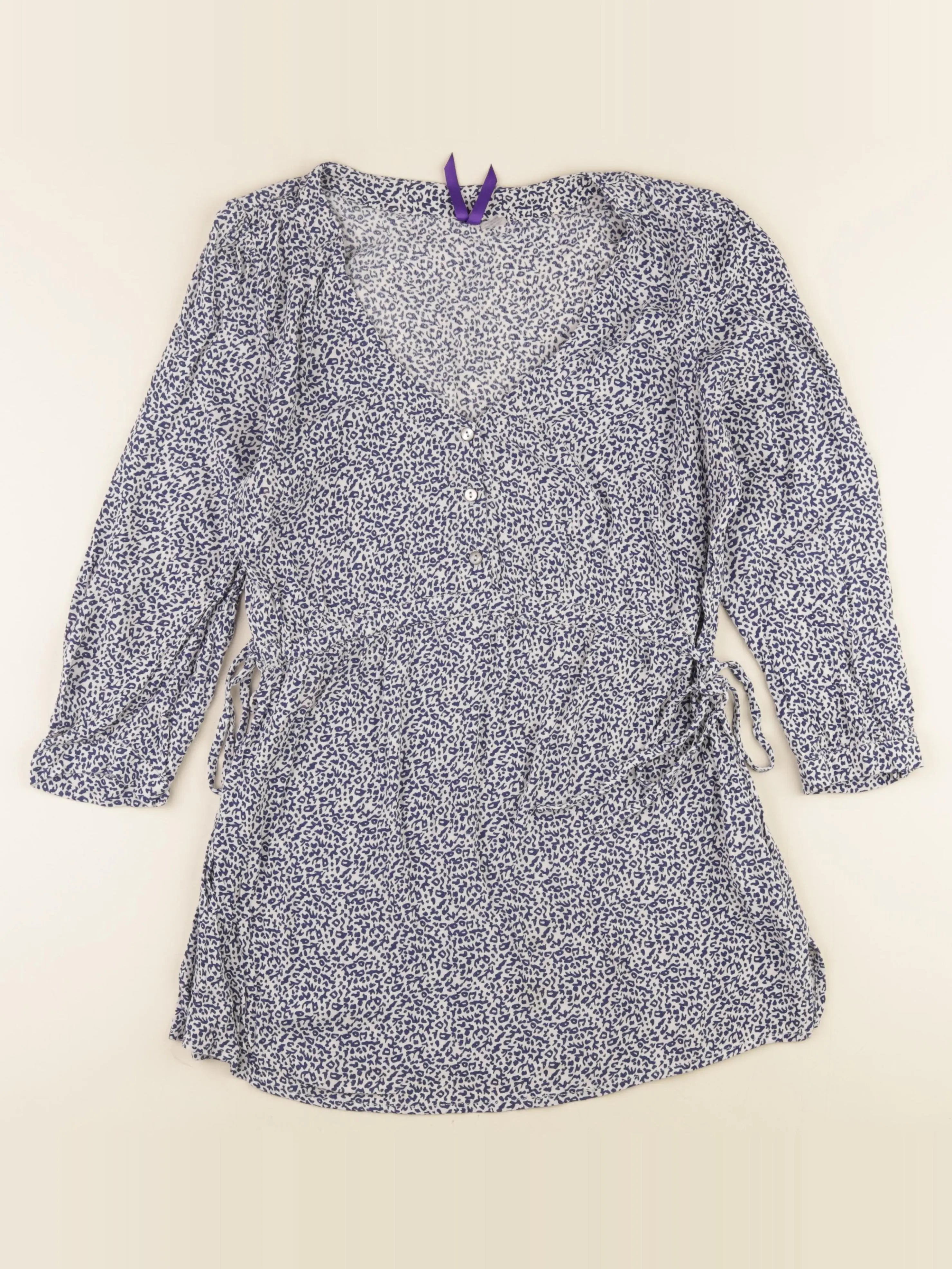 Seraphine - blouse grossesse bleu, blanc - 40