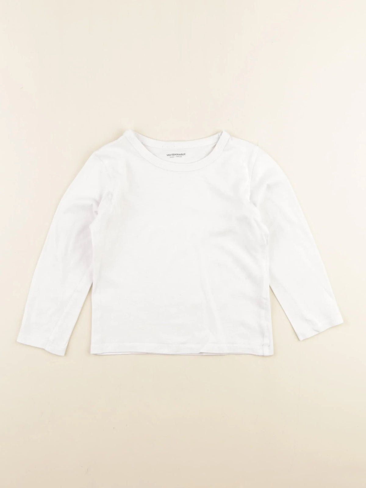 Vertbaudet - maillot de corps blanc - 4 ans
