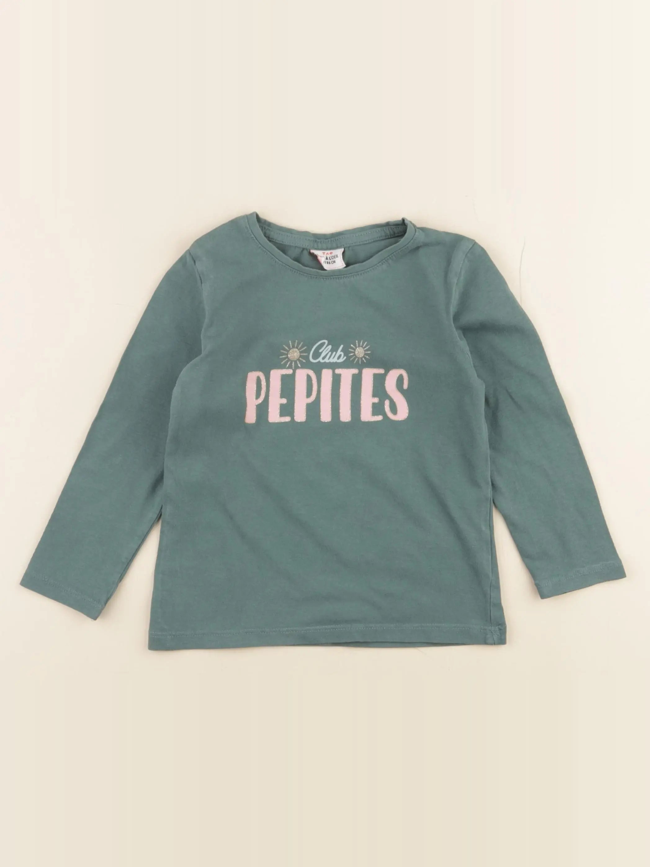 Tape à l'oeil - tee-shirt vert - 2 ans