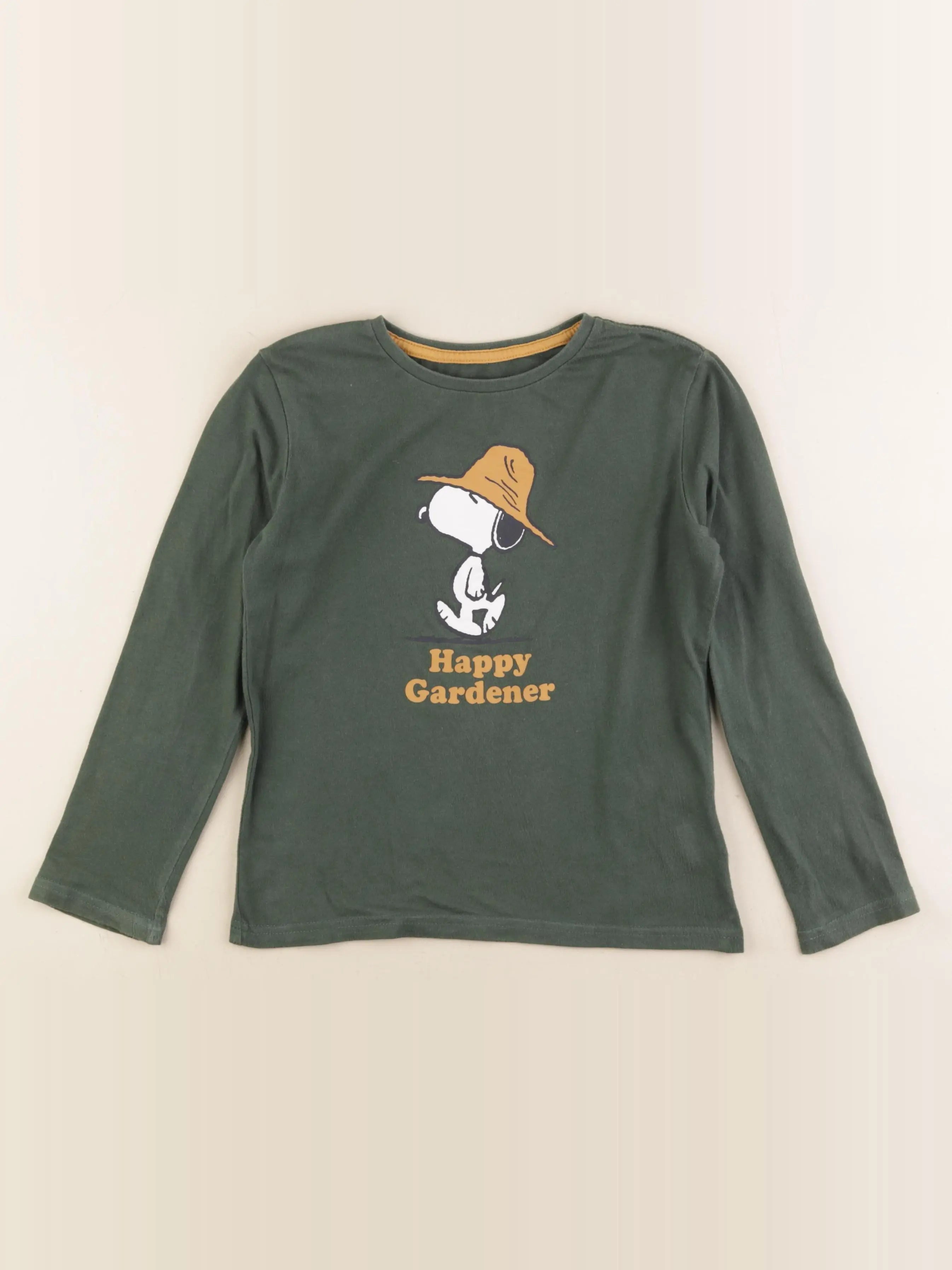 Cyrillus - tee-shirt vert - 8 ans