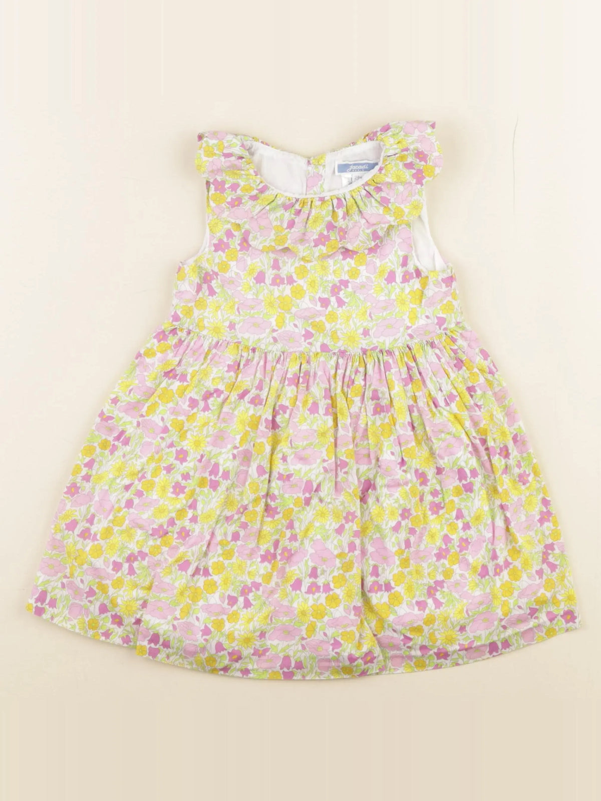 Jacadi - robe liberty multicolore - 24 mois