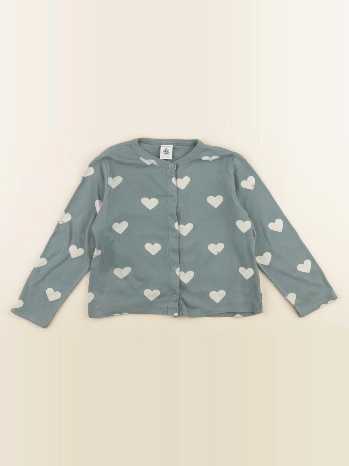 Vertbaudet - tee-shirt vert - 4 ans