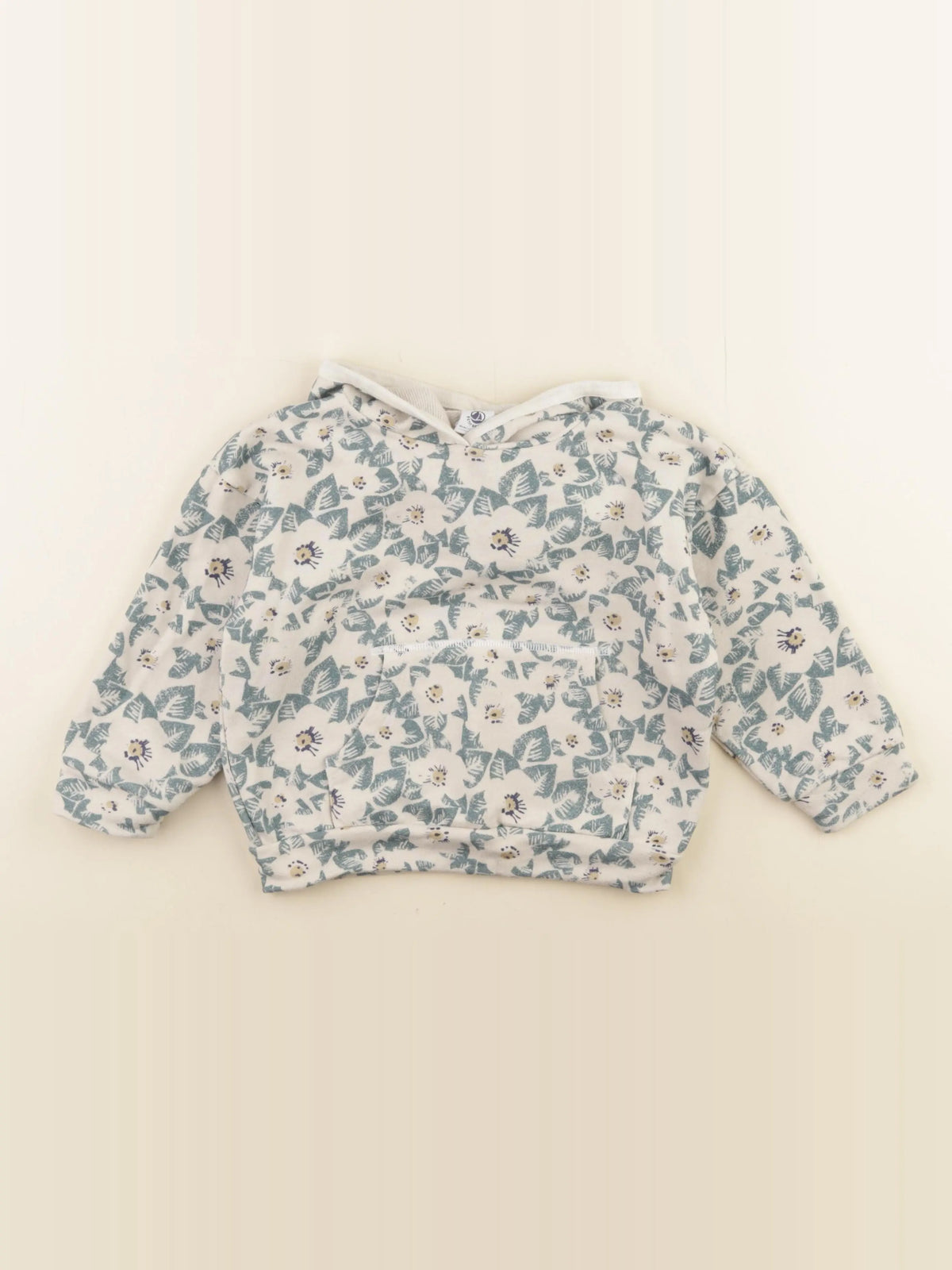 Petit Bateau - sweat beige - 5 ans