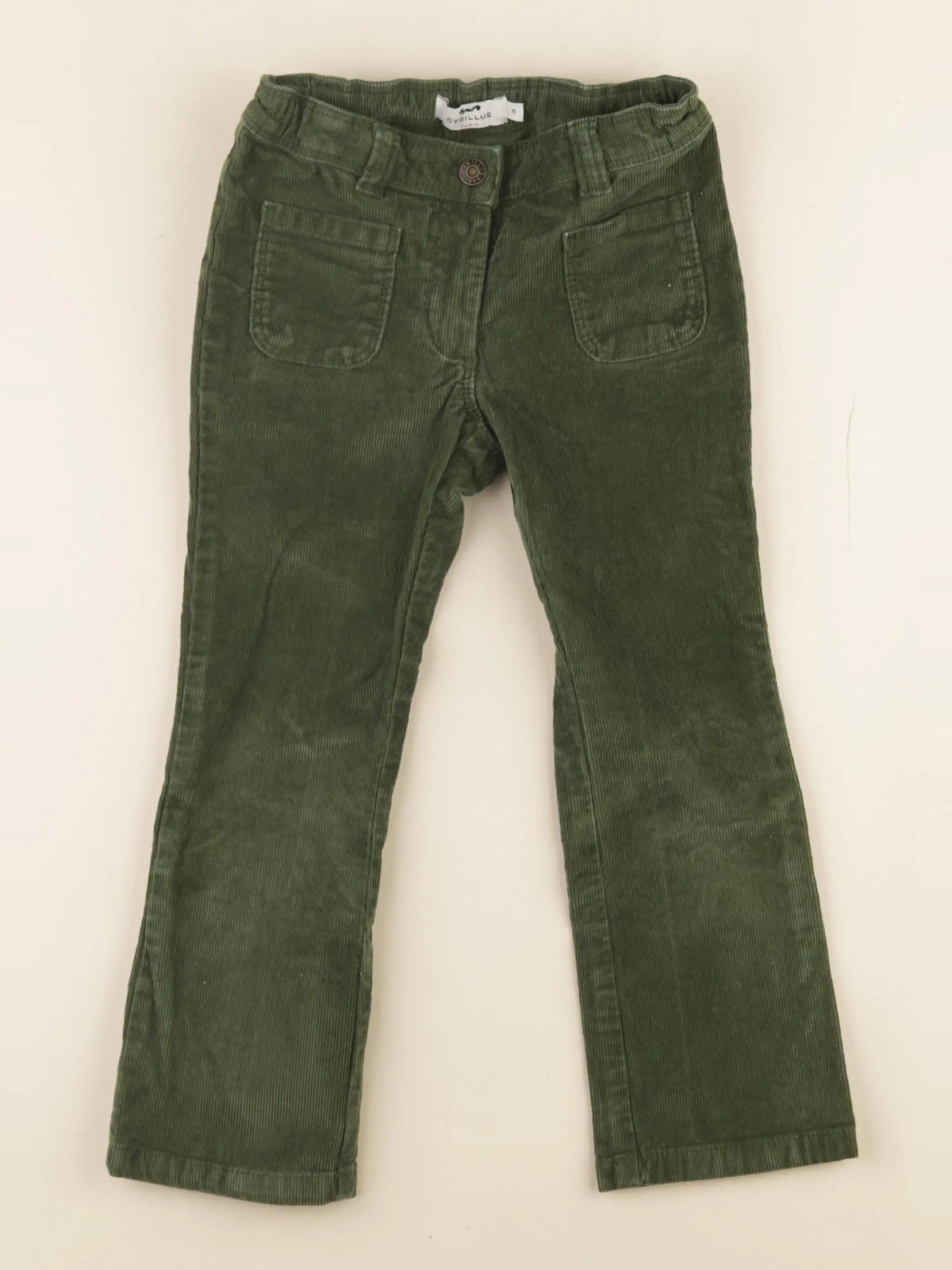 Cyrillus - pantalon vert - 5 ans
