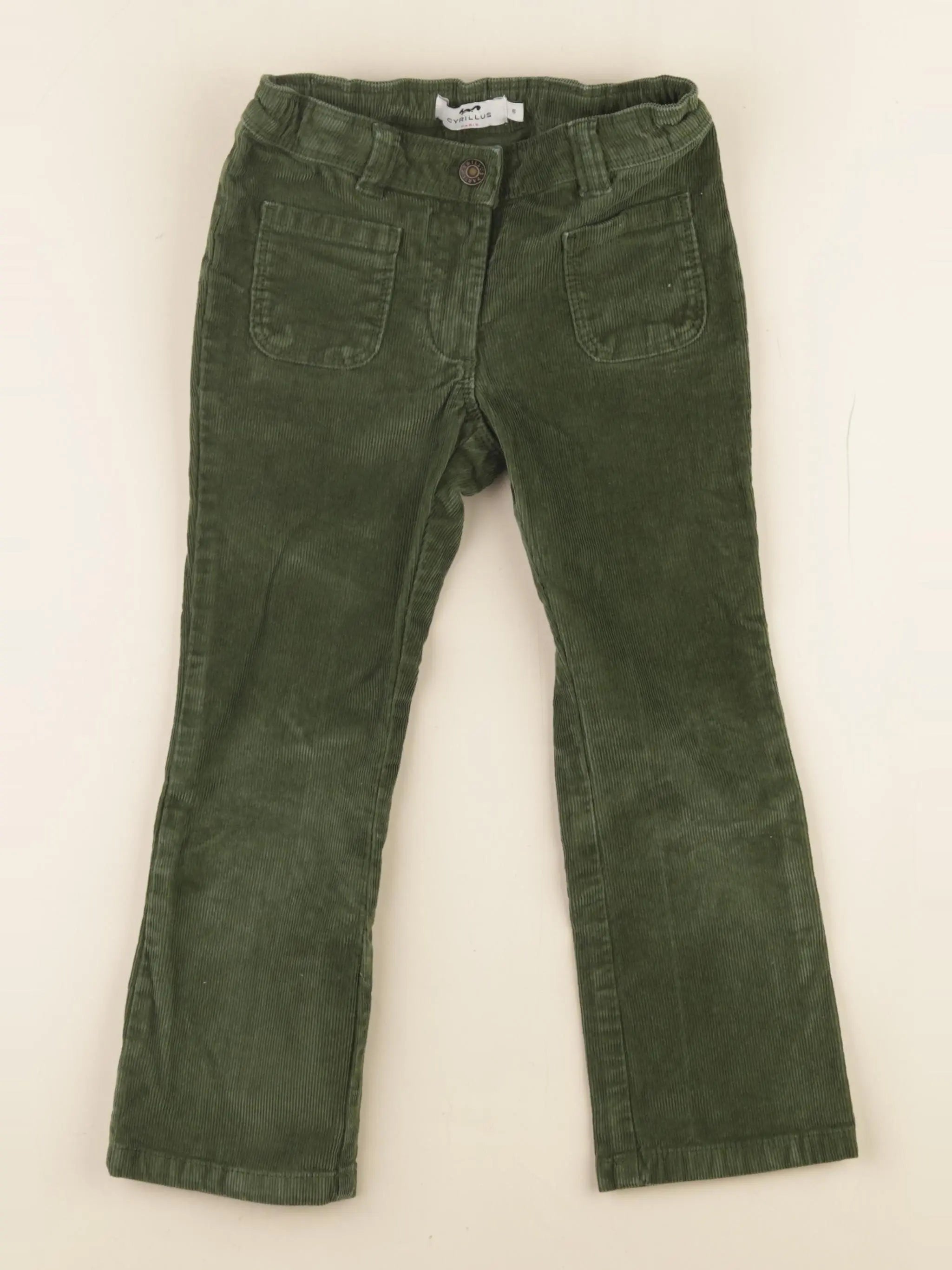 Cyrillus - pantalon vert - 5 ans