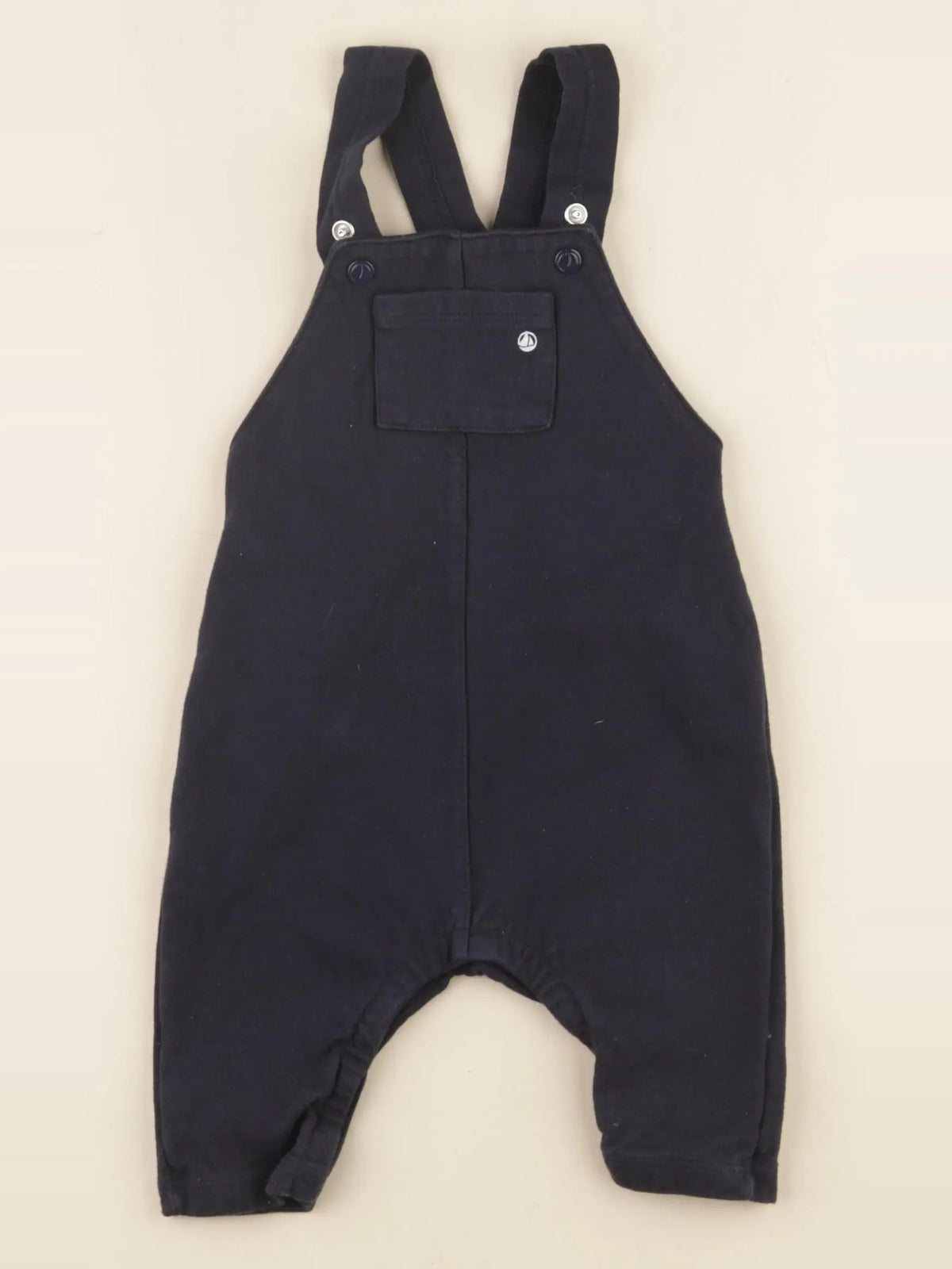 Petit Bateau - salopette bleu - 12 mois