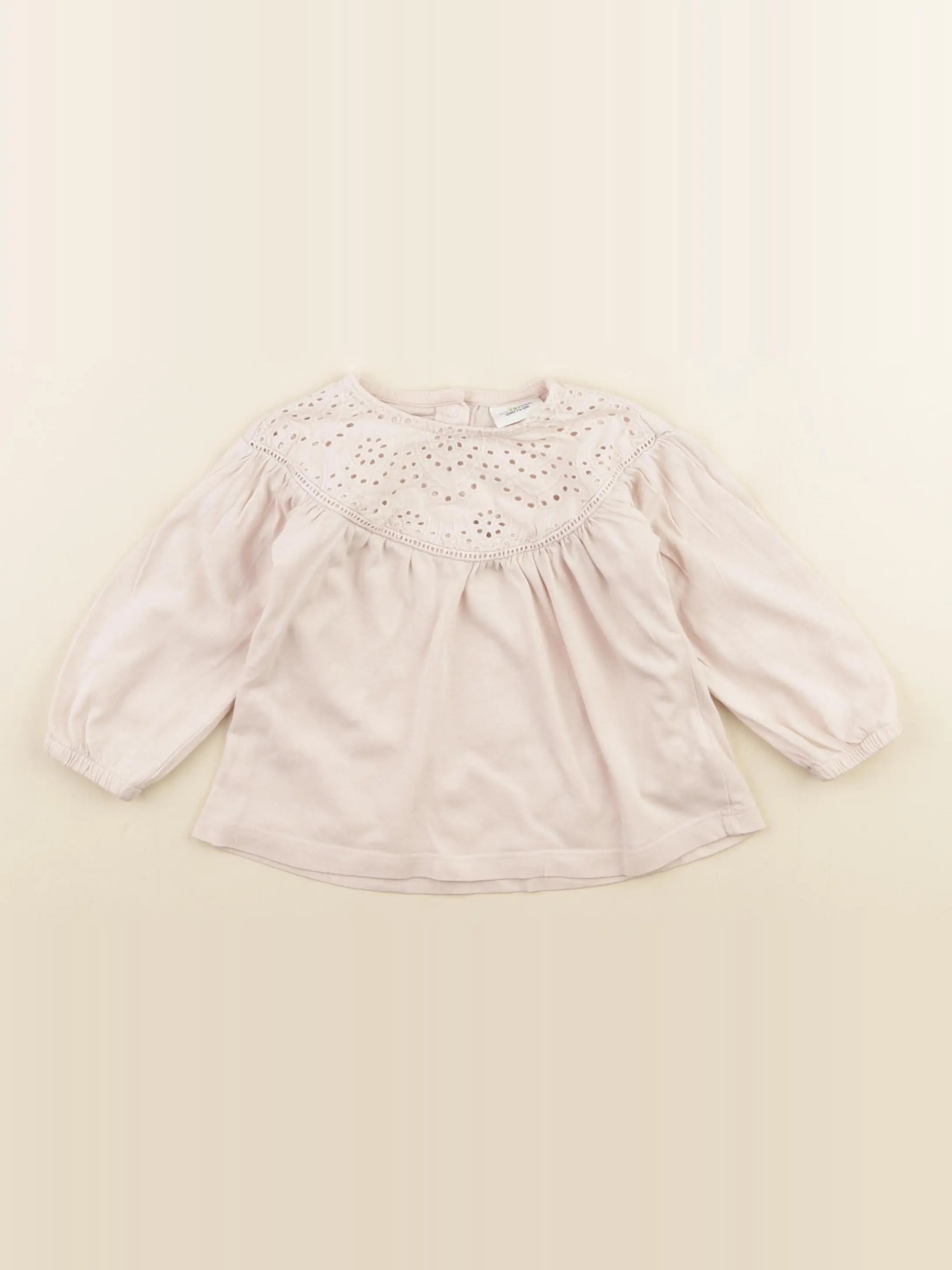Tape à l'oeil - tee-shirt rose - 12 mois