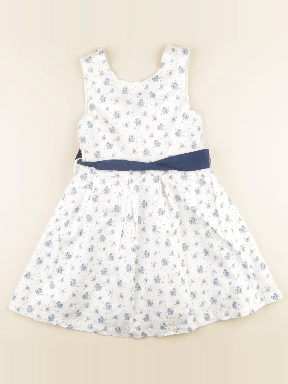 Vertbaudet - robe blanc - 9 ans