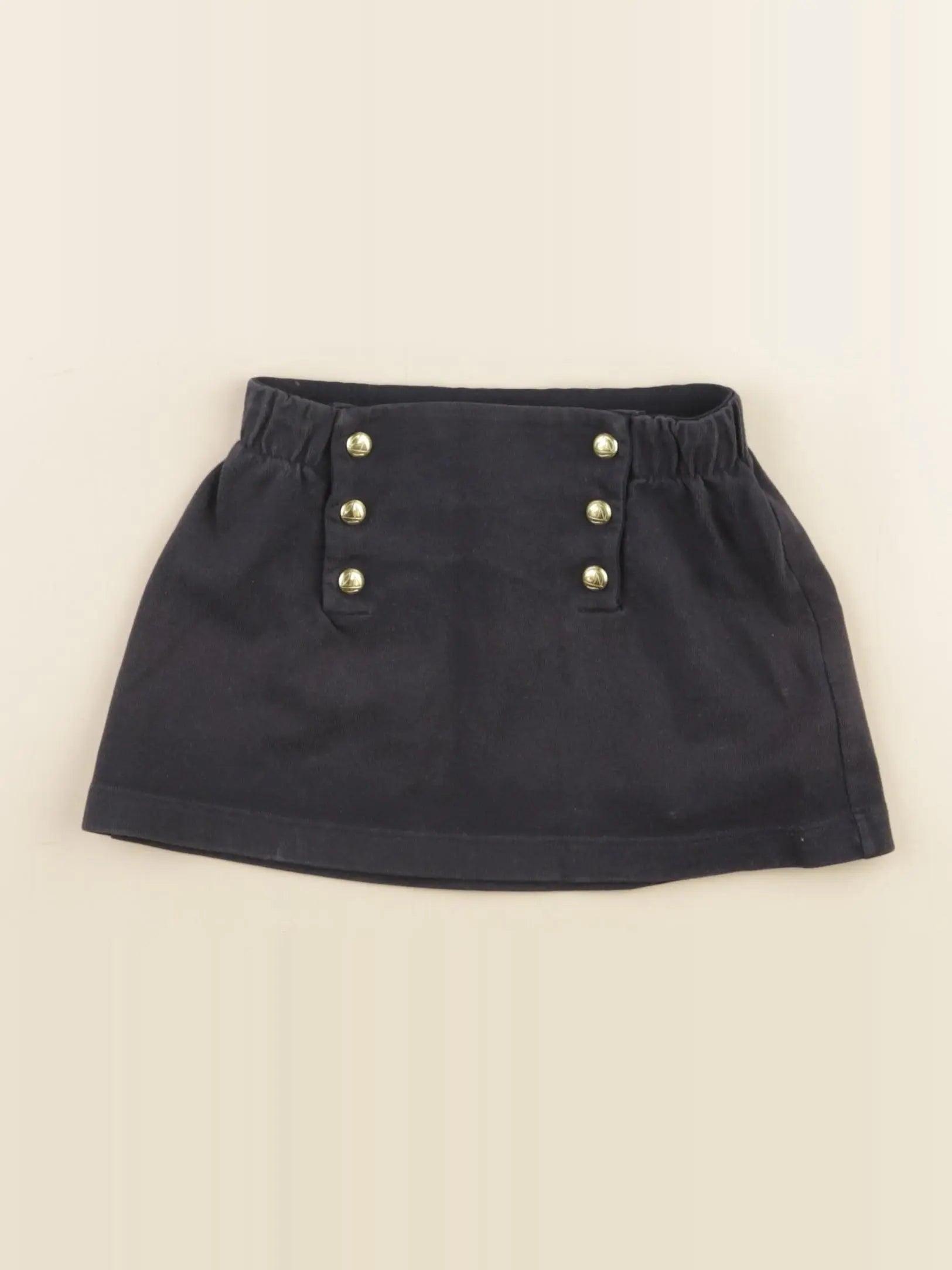 Petit Bateau - jupe bleu - 3 ans