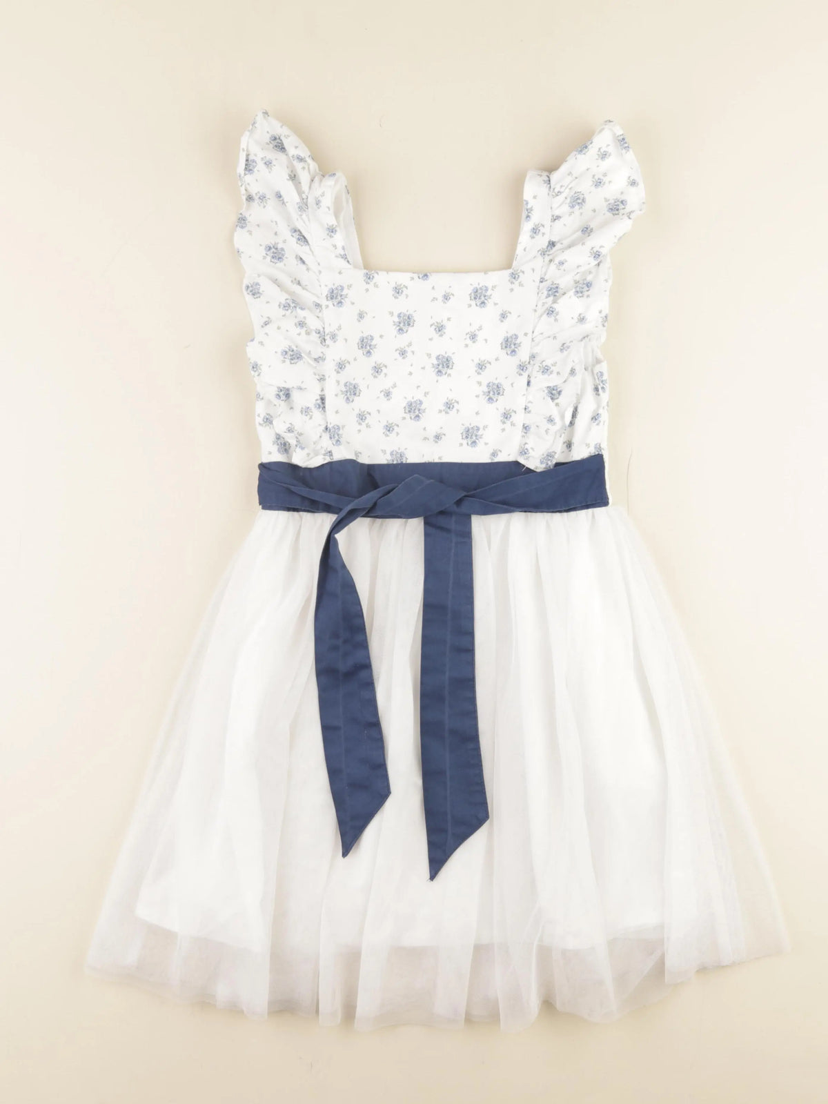 Vertbaudet - robe blanc - 9 ans