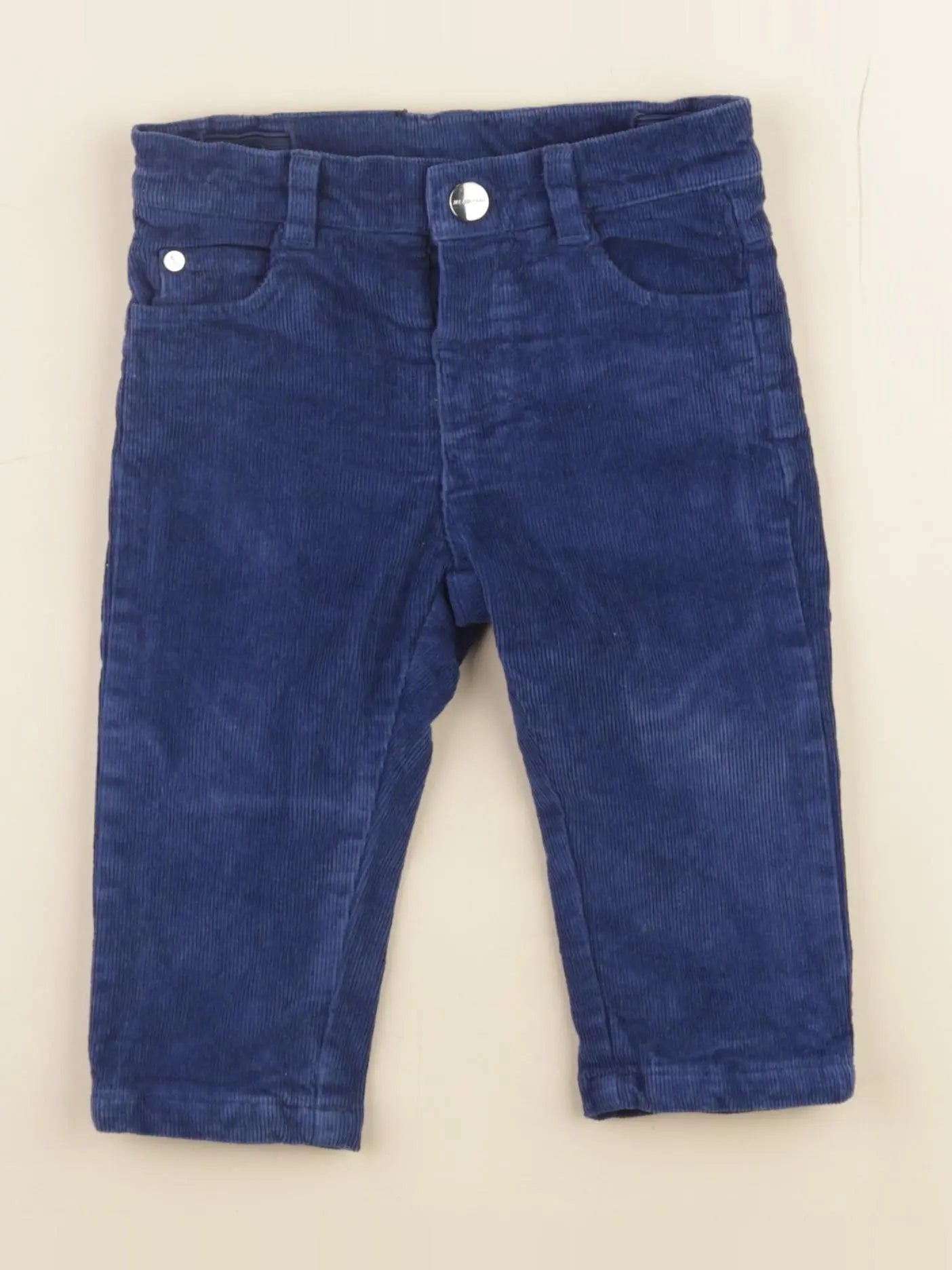 Jacadi - pantalon bleu - 12 mois