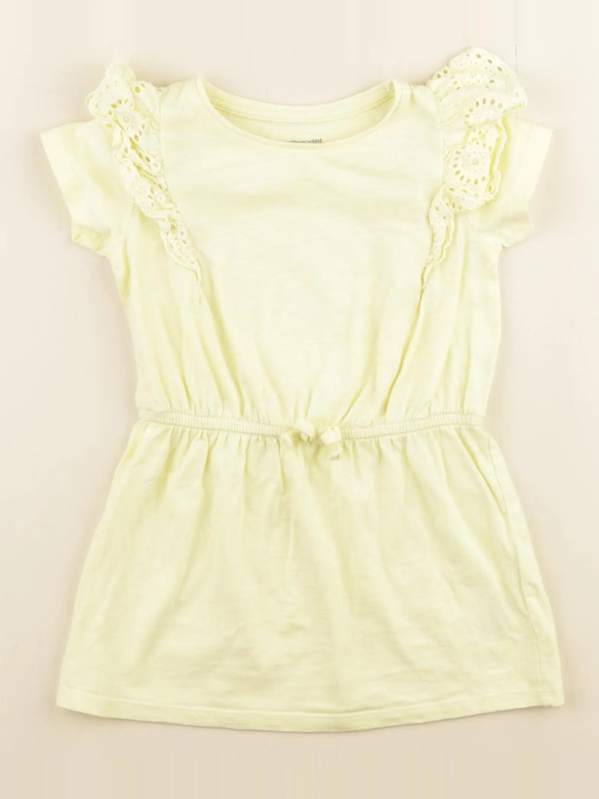 Vertbaudet - robe jaune - 2 ans