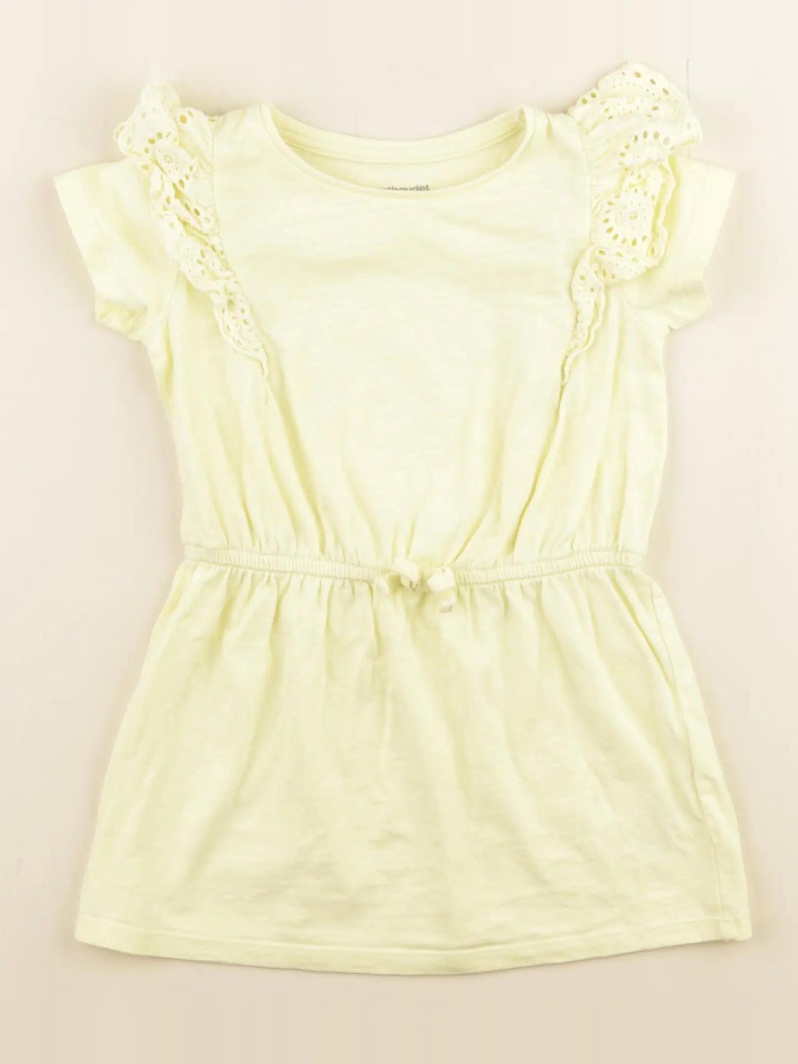 Vertbaudet - robe jaune - 2 ans
