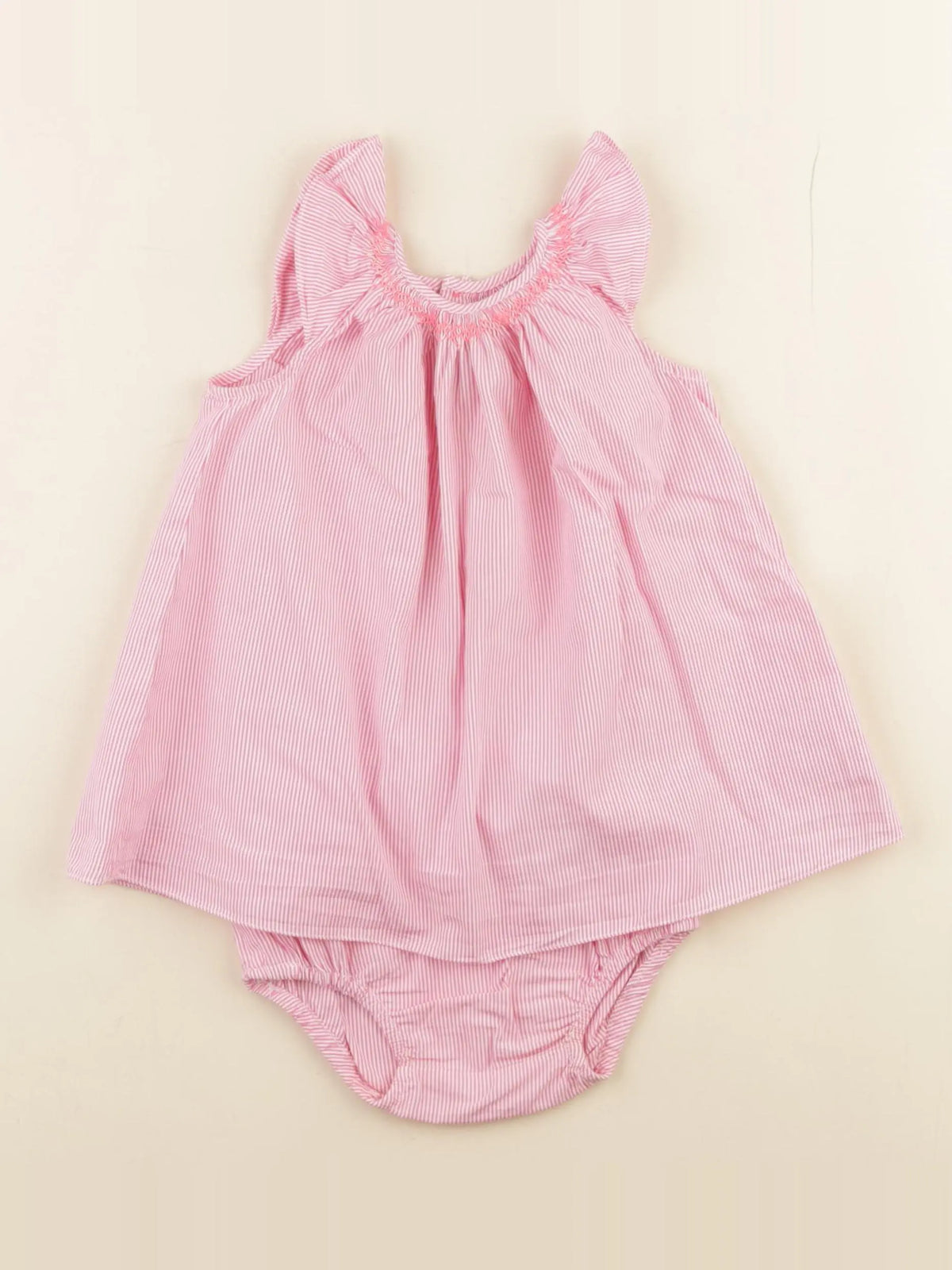 Jacadi - robe rose - 6 mois