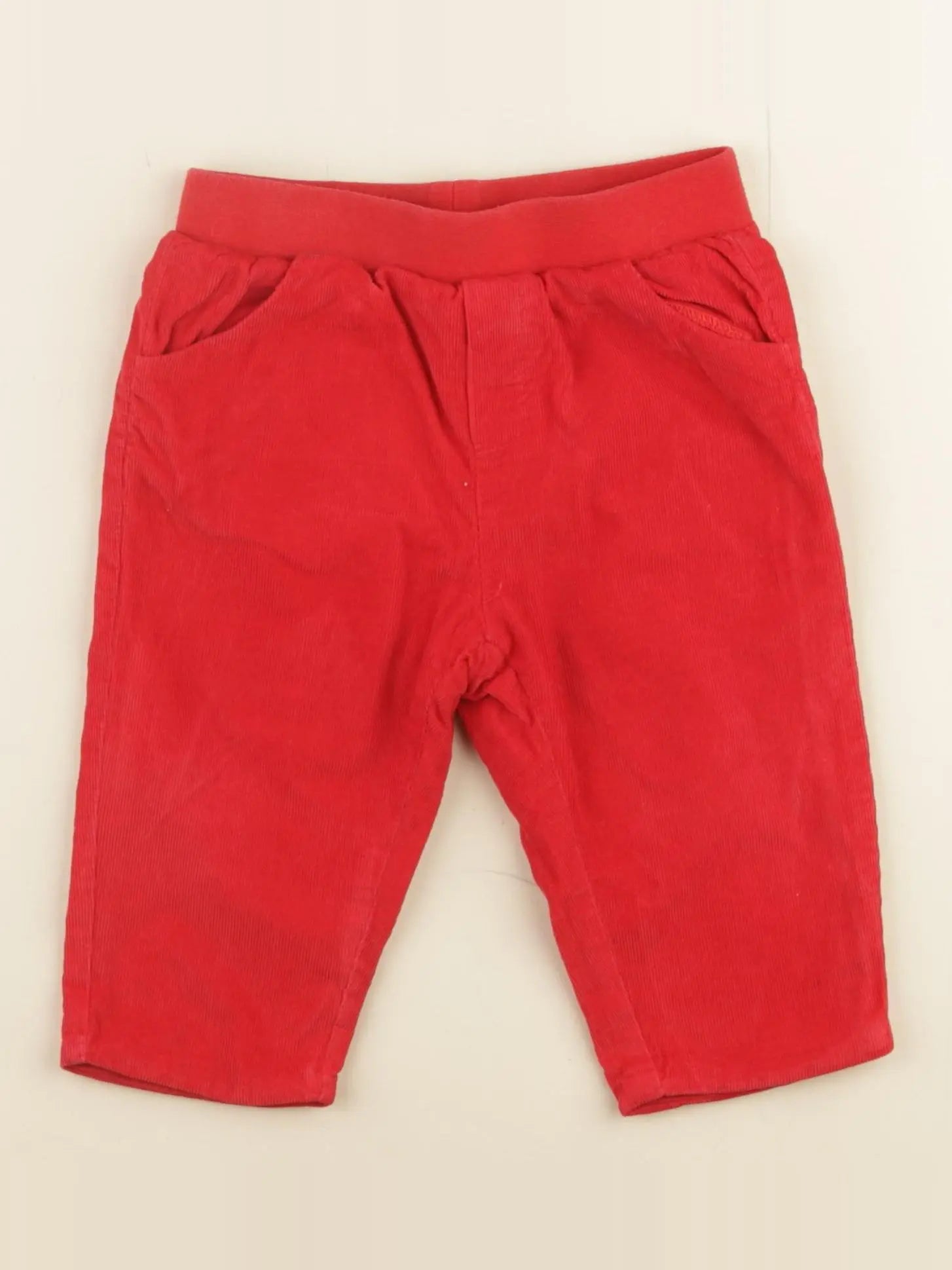 Jacadi - pantalon rouge - 12 mois