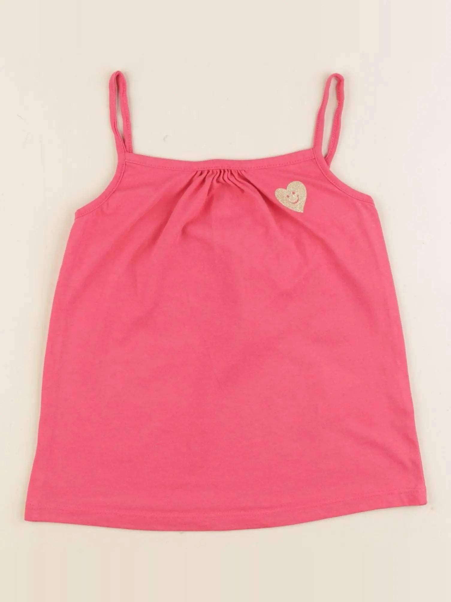 Vertbaudet - débardeur rose - 4 ans