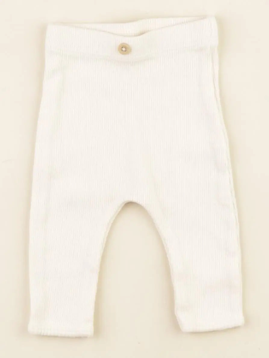 Vertbaudet - sarouel beige - 1 mois