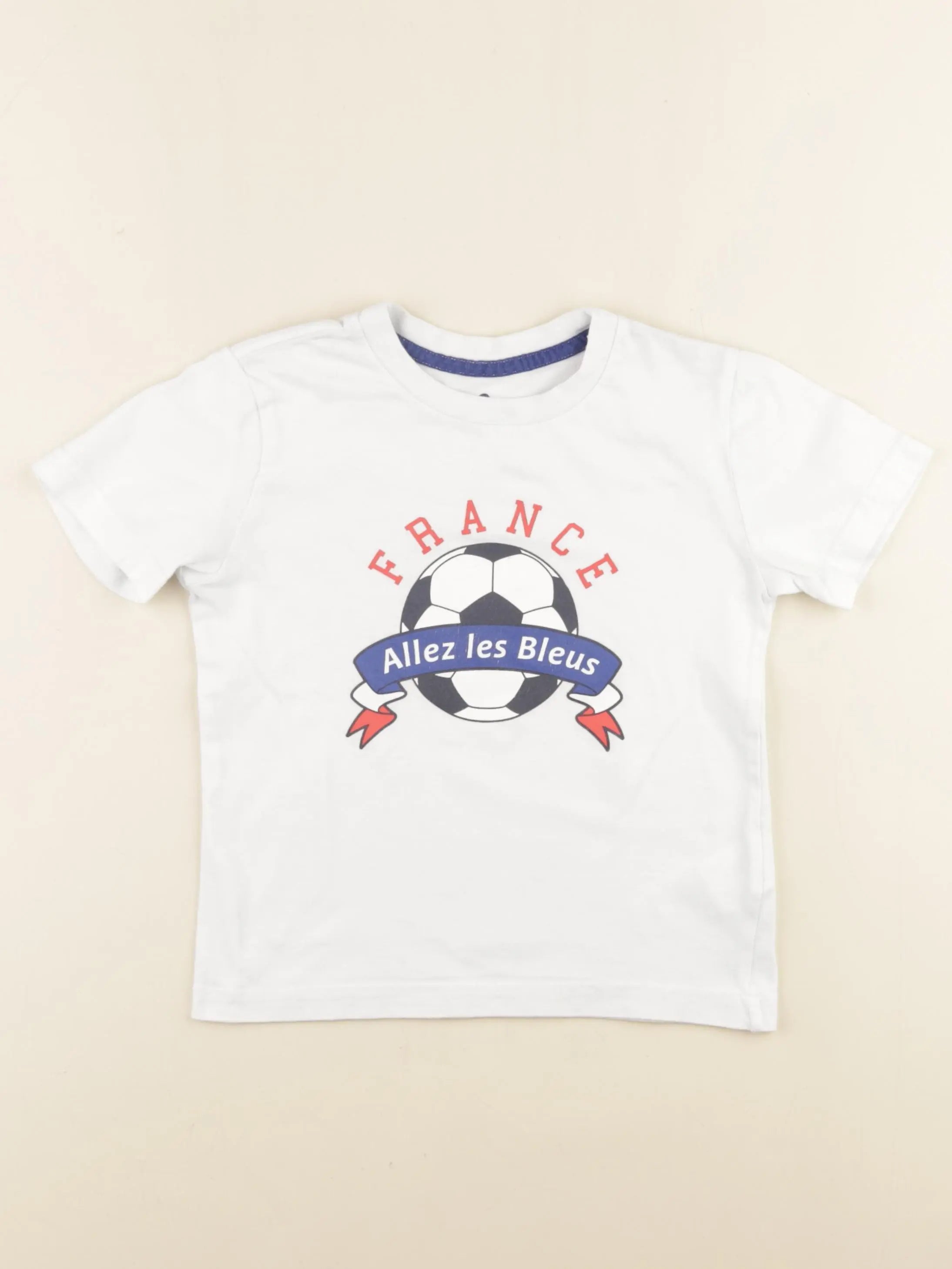 Cyrillus - tee-shirt blanc - 6 ans