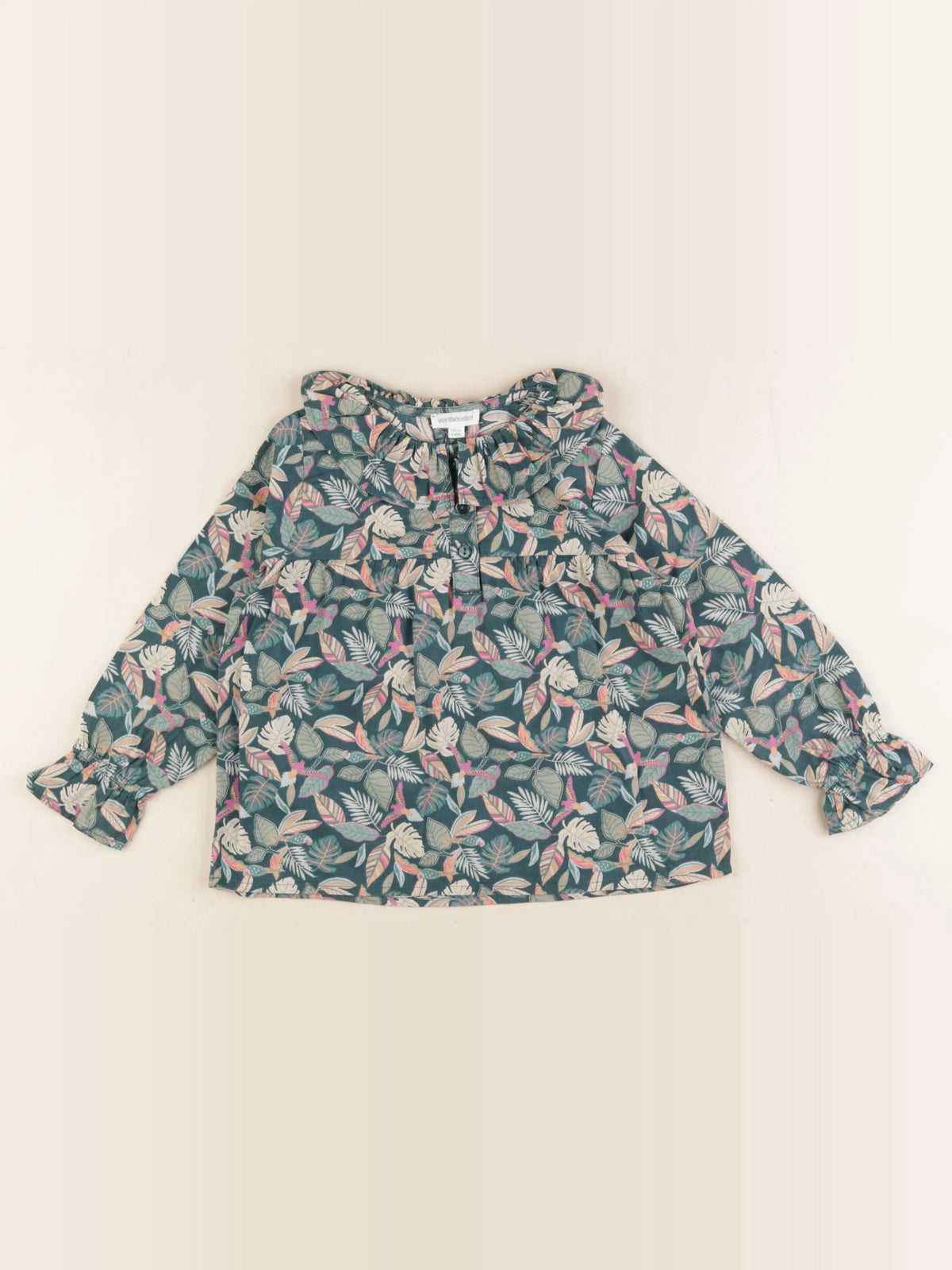 Vertbaudet - blouse multicolore - 4 ans