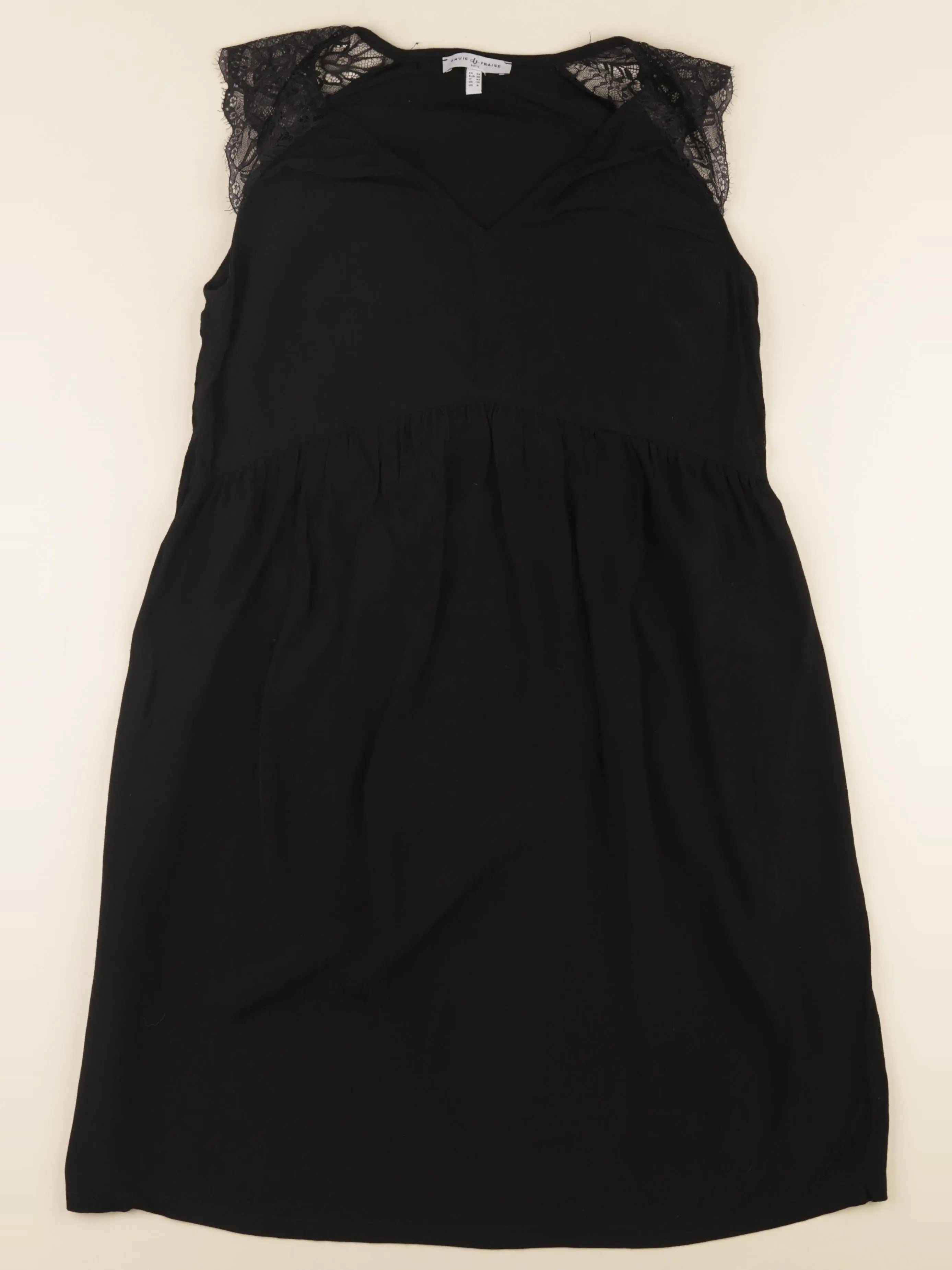 Envie de fraise - robe grossesse noir - 38