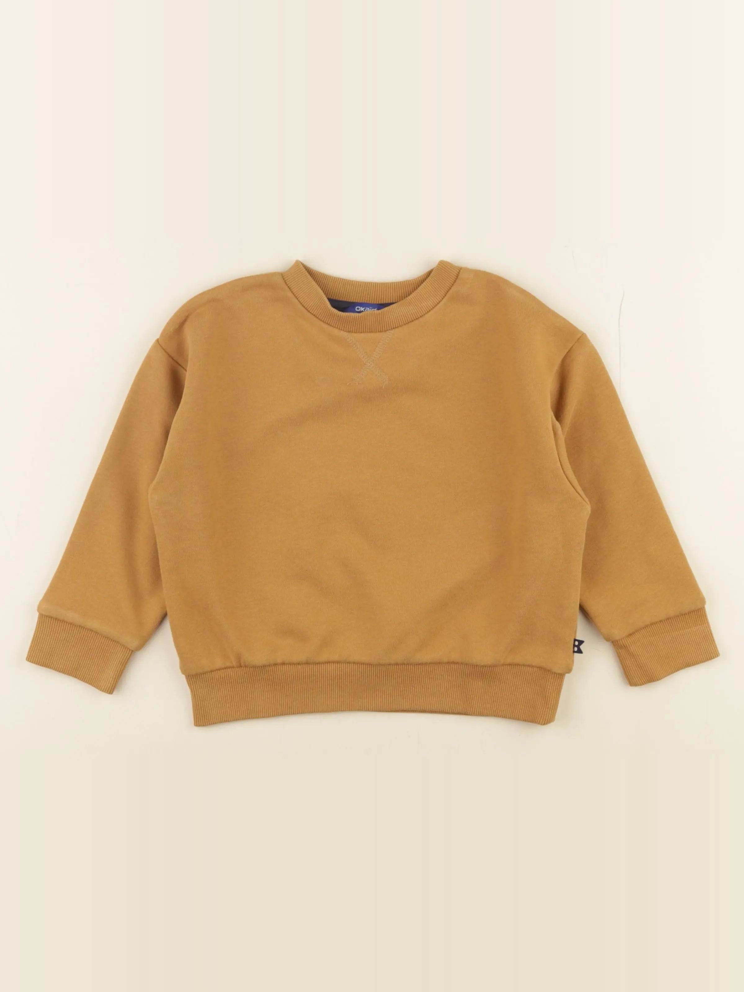 Okaidi - sweat jaune - 3 ans