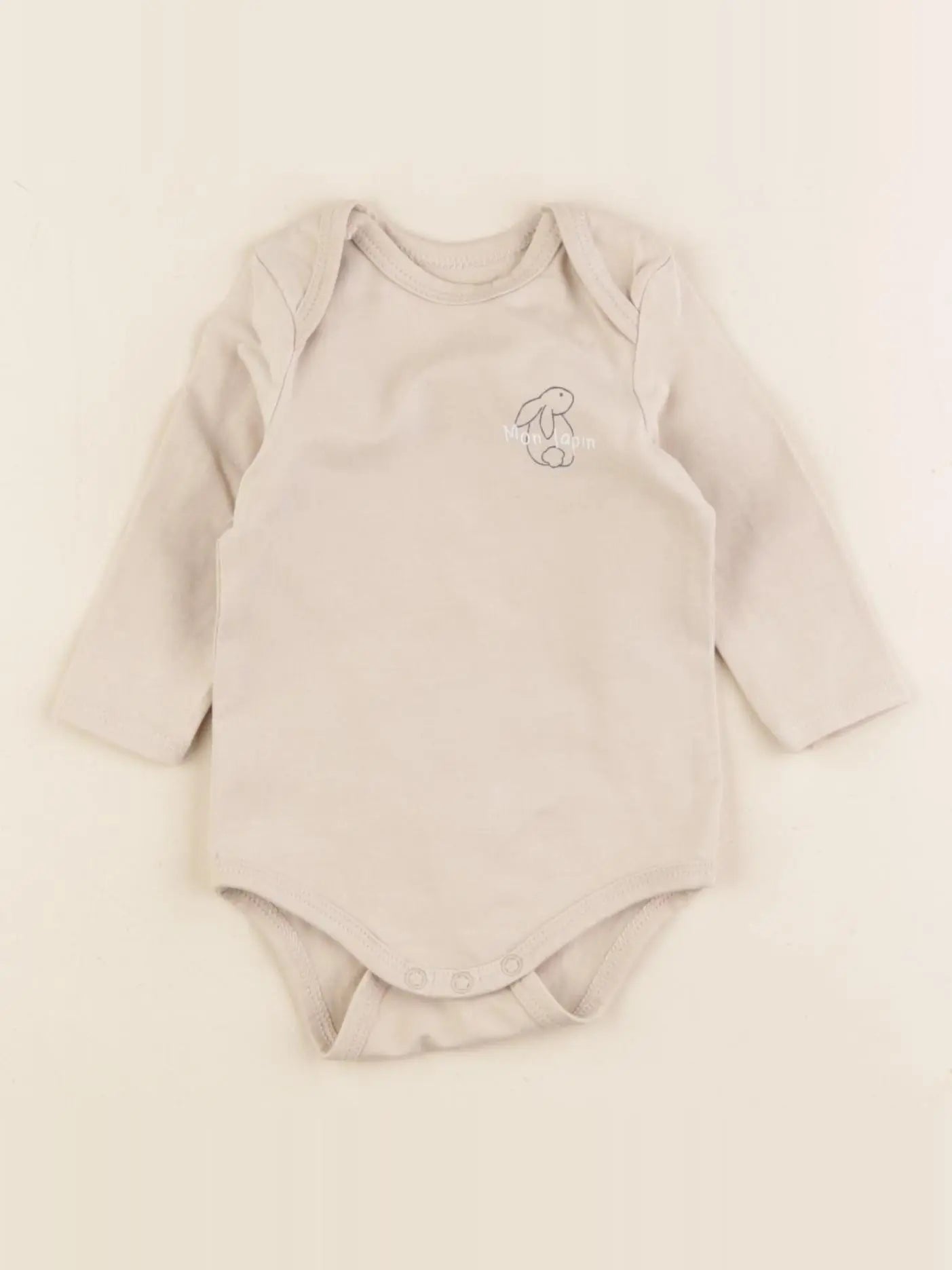 Tape à l'oeil - body marron - 3 mois