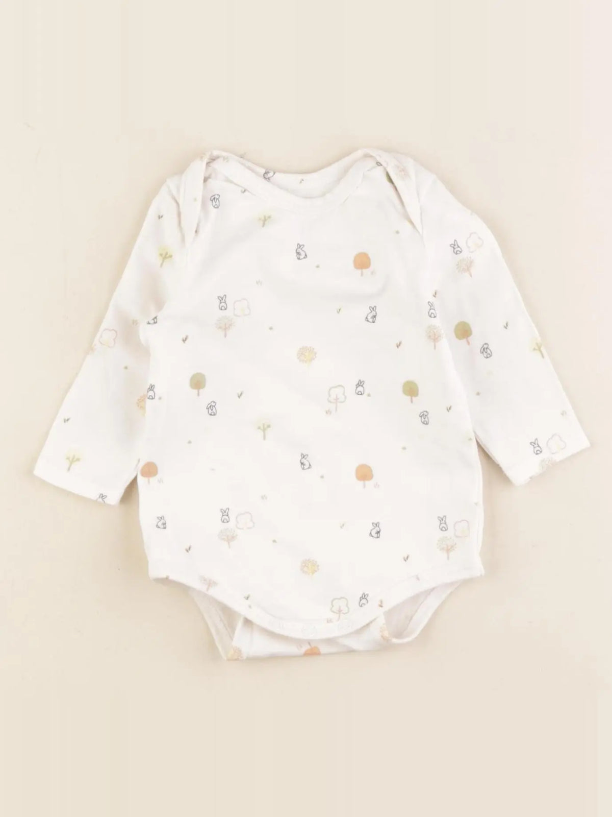 Tape à l'oeil - body beige - 3 mois