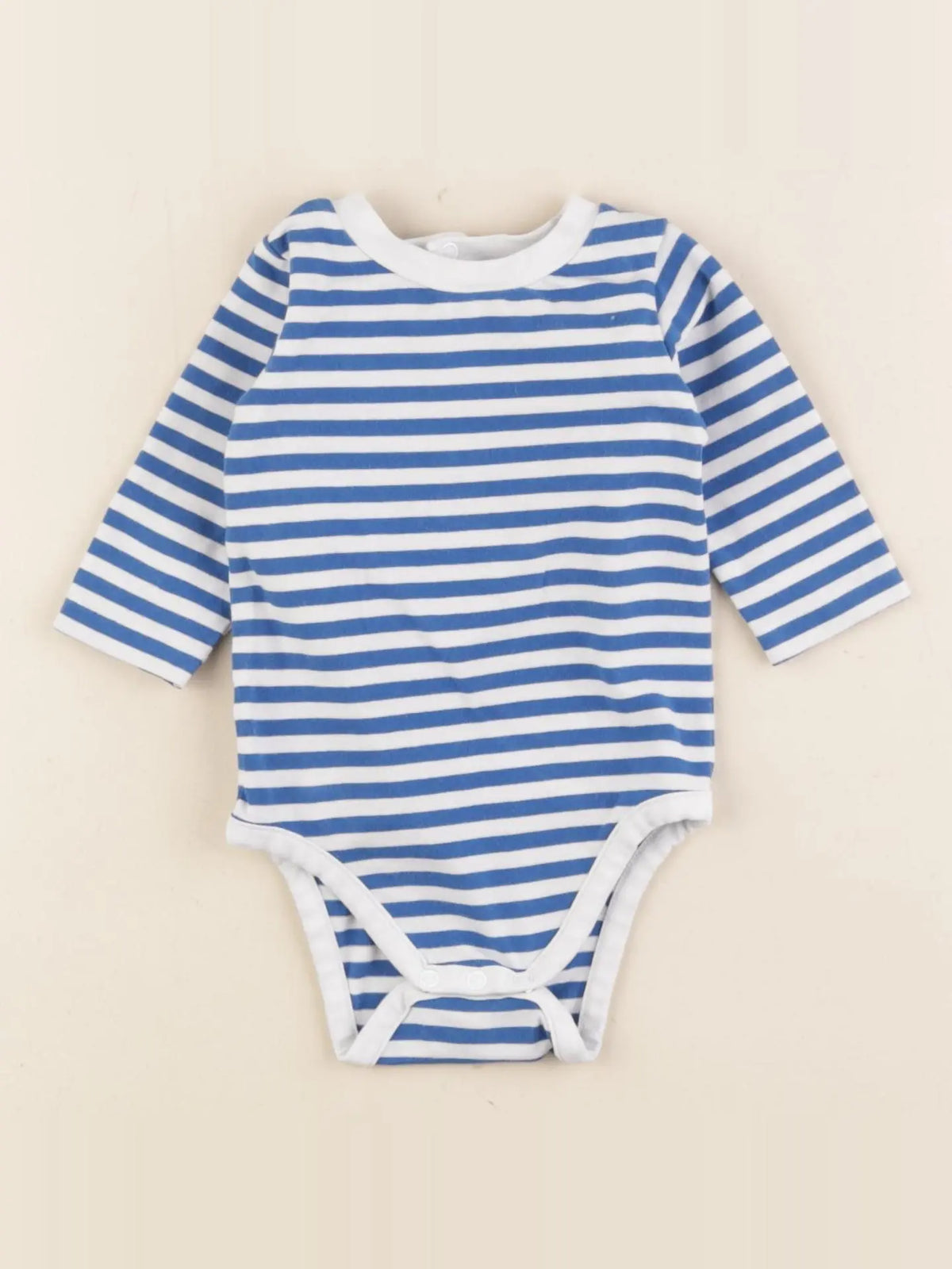 Jacadi - body bleu, blanc - 3 mois