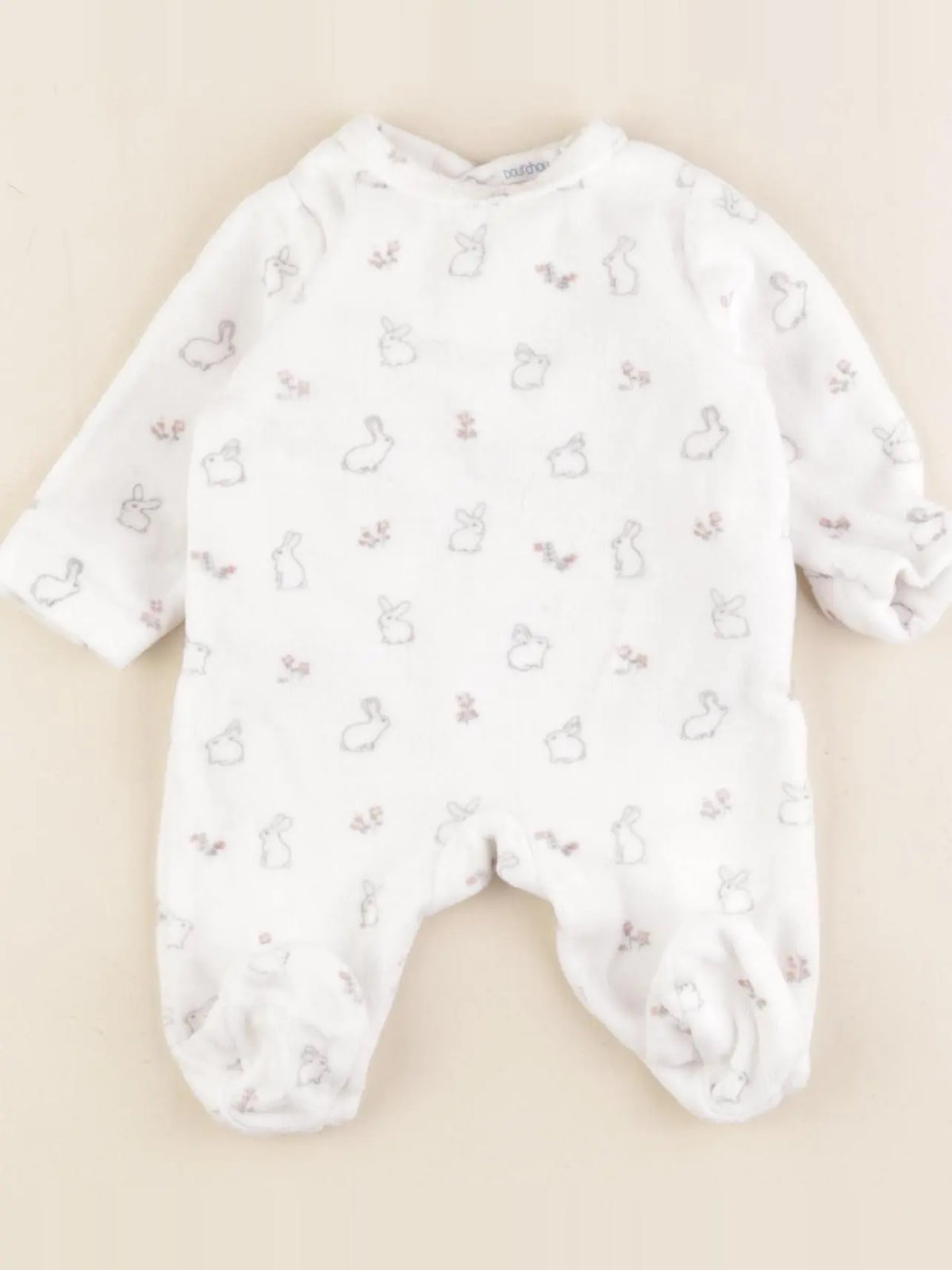 Boutchou - pyjama blanc - 0 mois