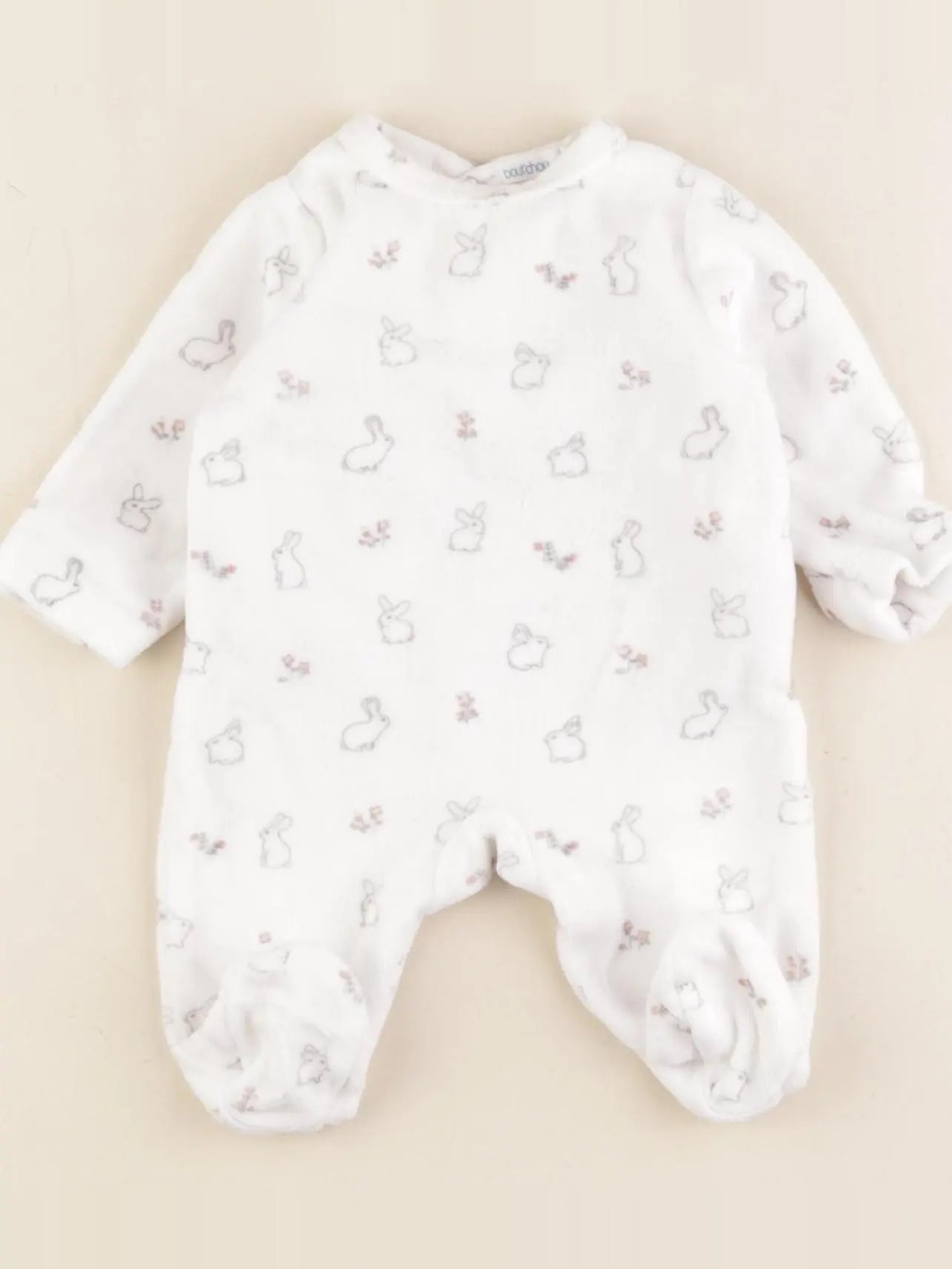 Boutchou - pyjama blanc - 0 mois