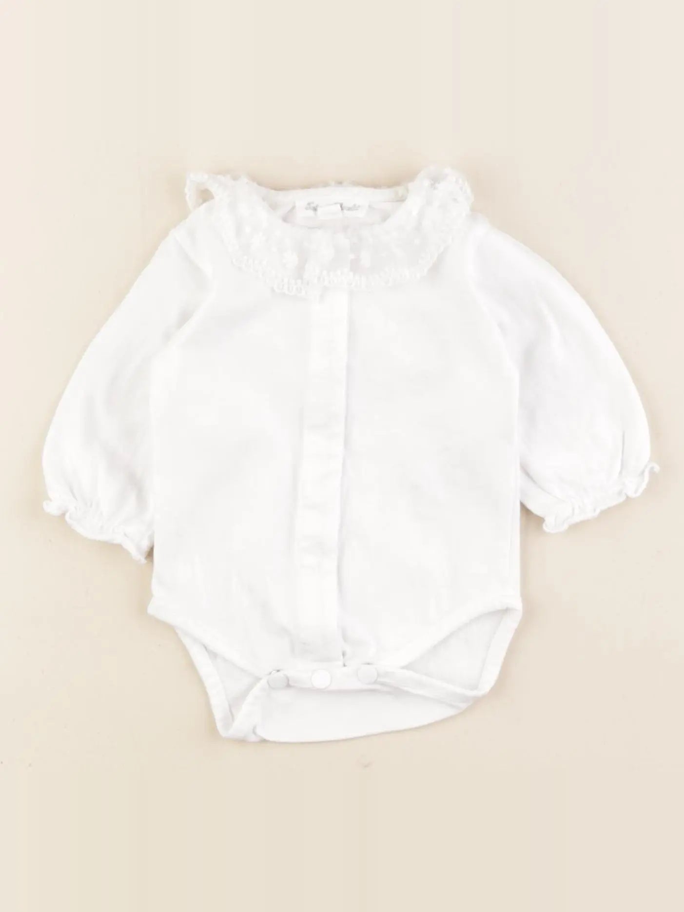 Tartine & Chocolat - body à col blanc - 1 mois