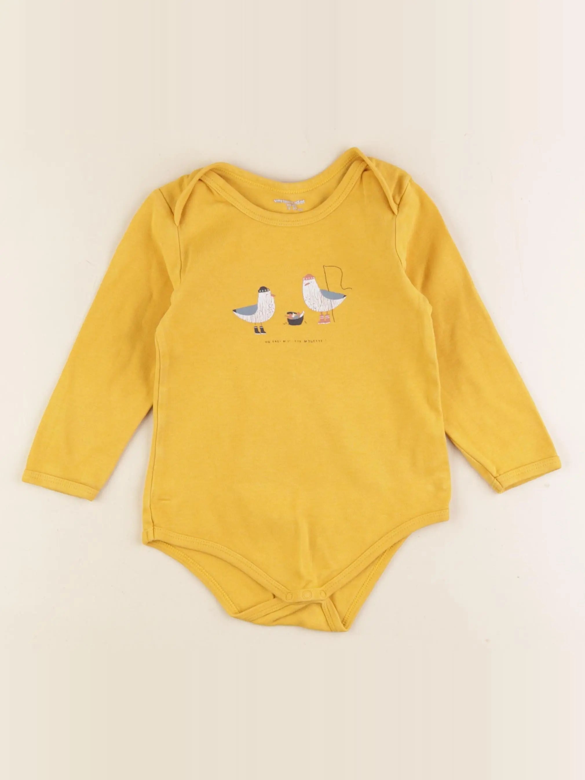 Vertbaudet - body jaune - 3 ans