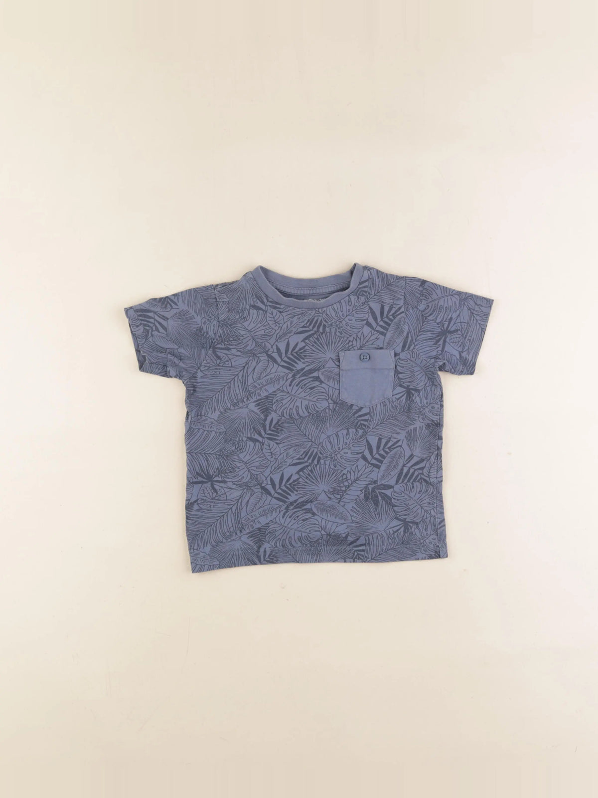 Vertbaudet - tee-shirt bleu - 3 ans