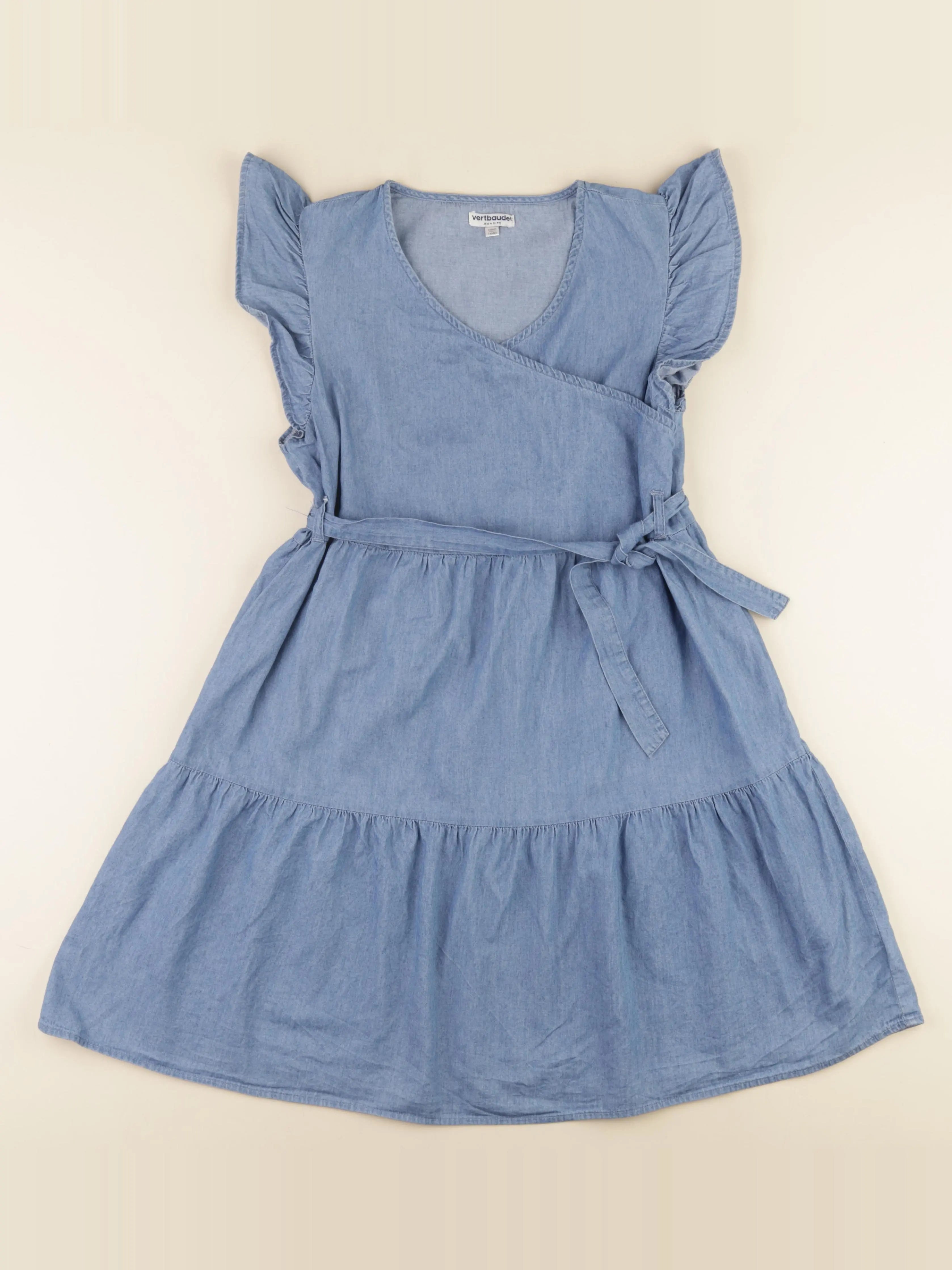 Vertbaudet - robe bleu - 14 ans