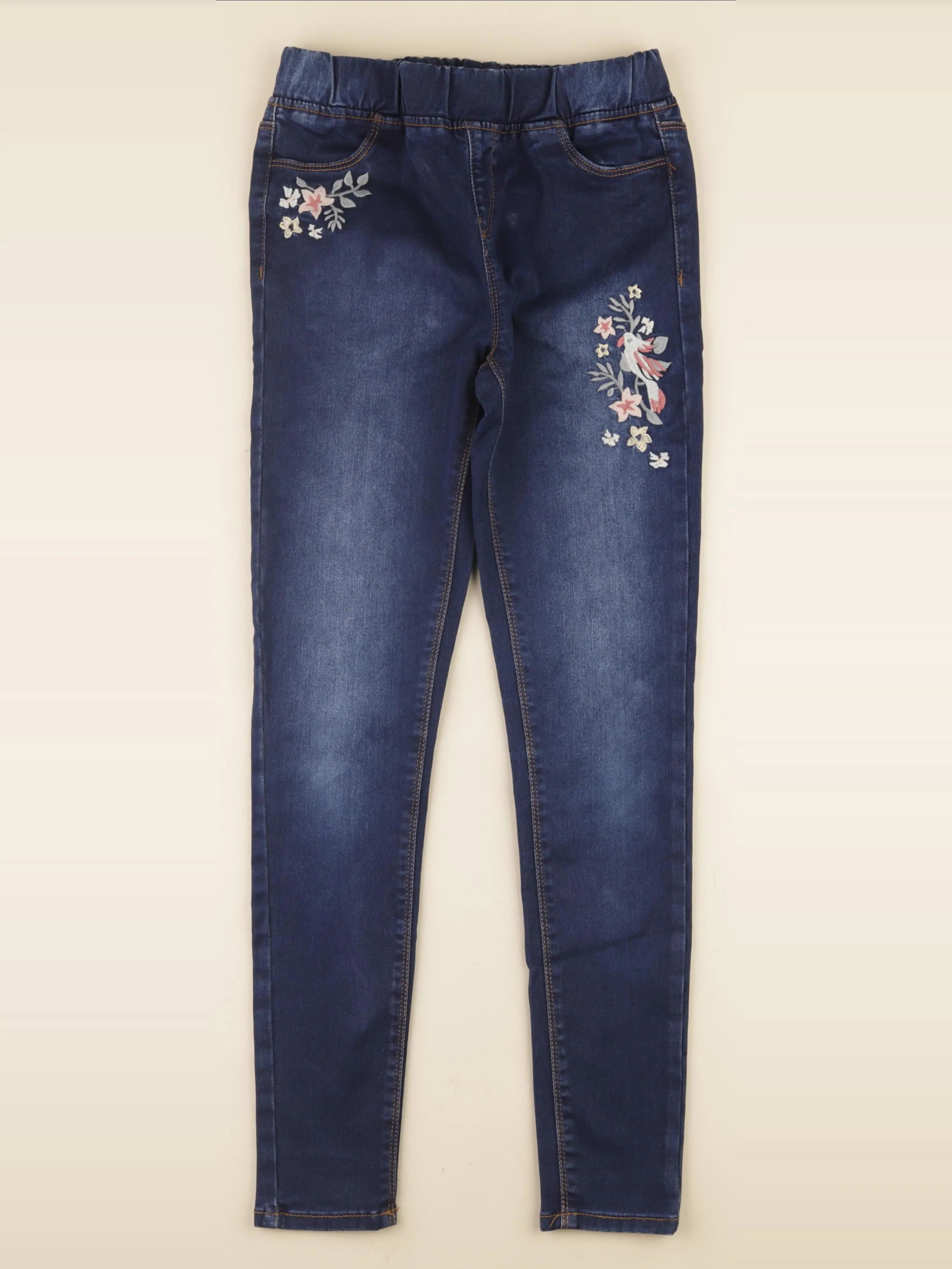 Vertbaudet - jegging bleu - 12 ans
