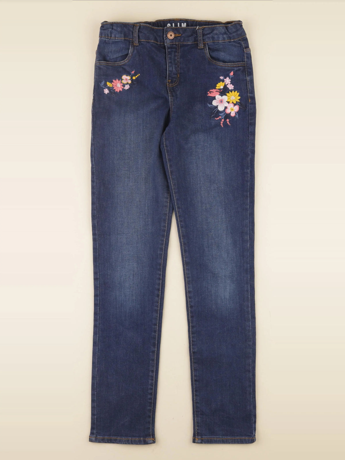 Vertbaudet - jean bleu - 12 ans