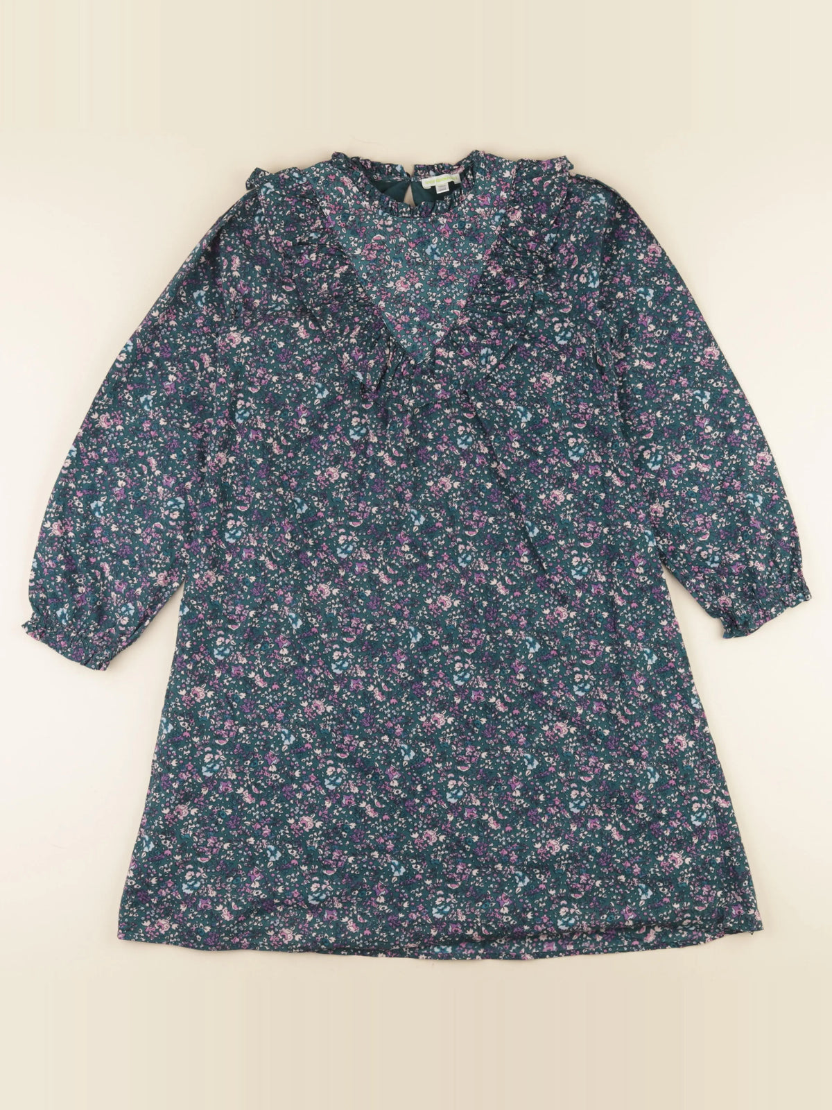 Vertbaudet - robe vert - 12 ans