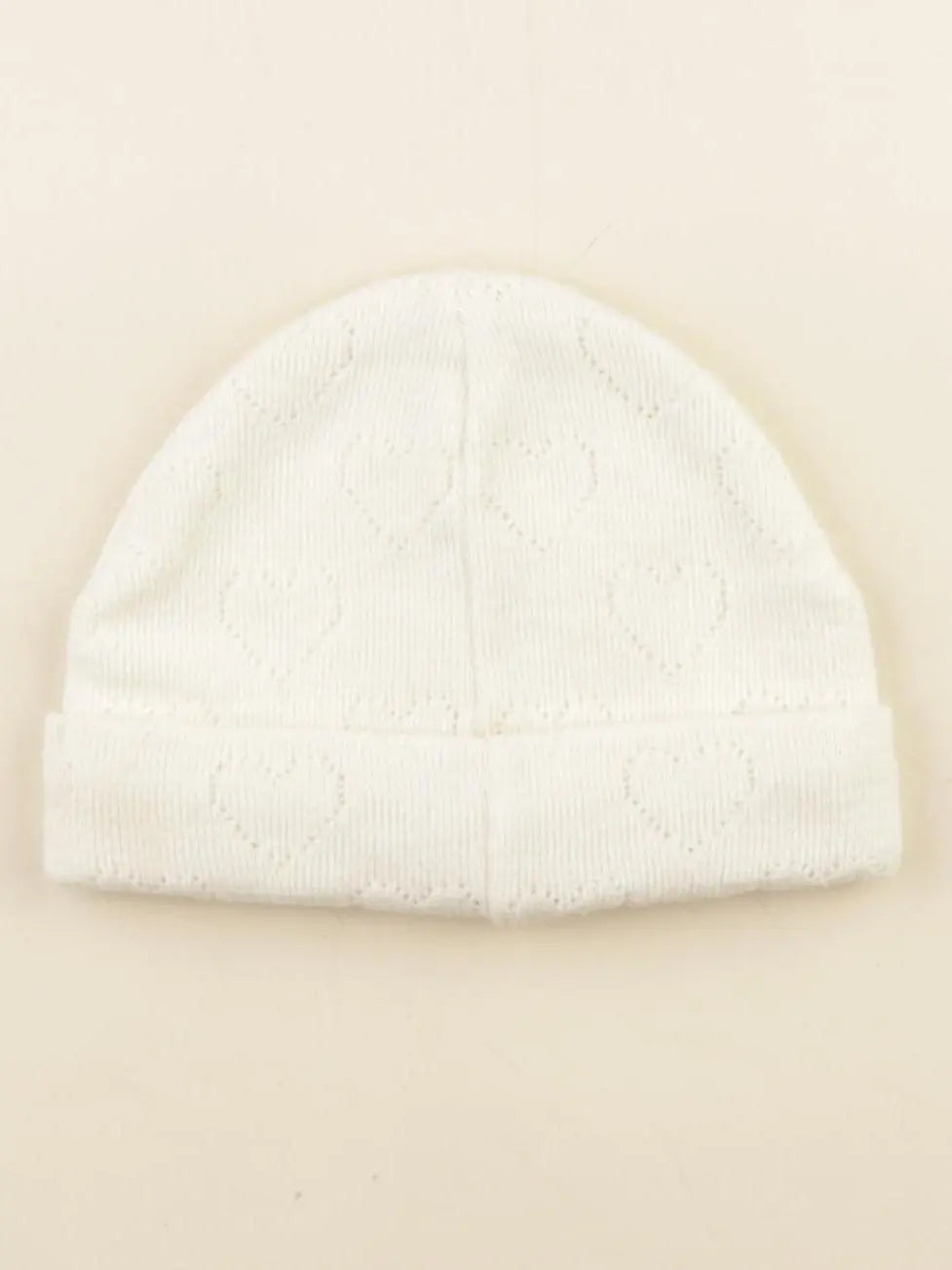 Tape à l'oeil - bonnet blanc - 12/24 mois