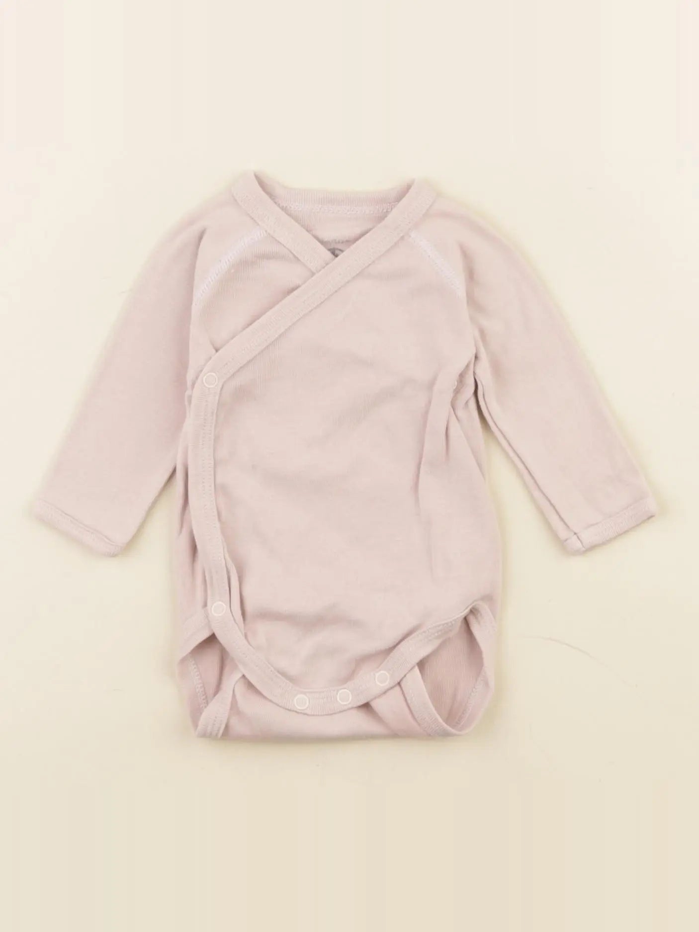 Petit Bateau - body rose - 1 mois