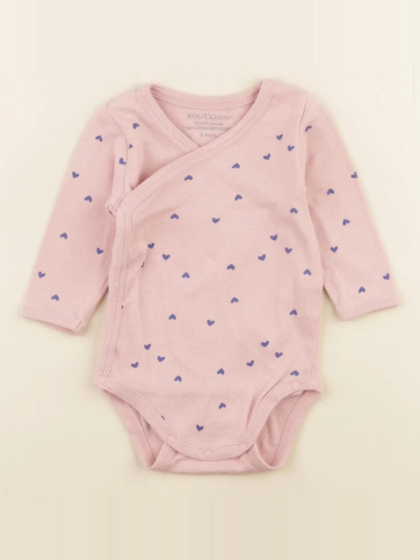 Boutchou - body rose - 3 mois