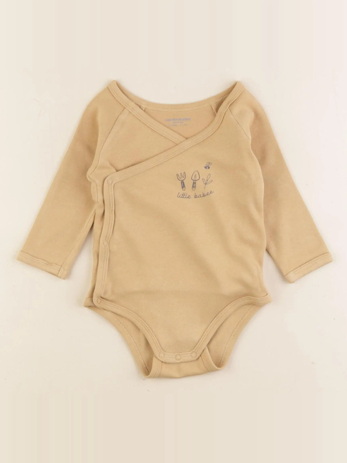 Vertbaudet - body jaune - 9 mois